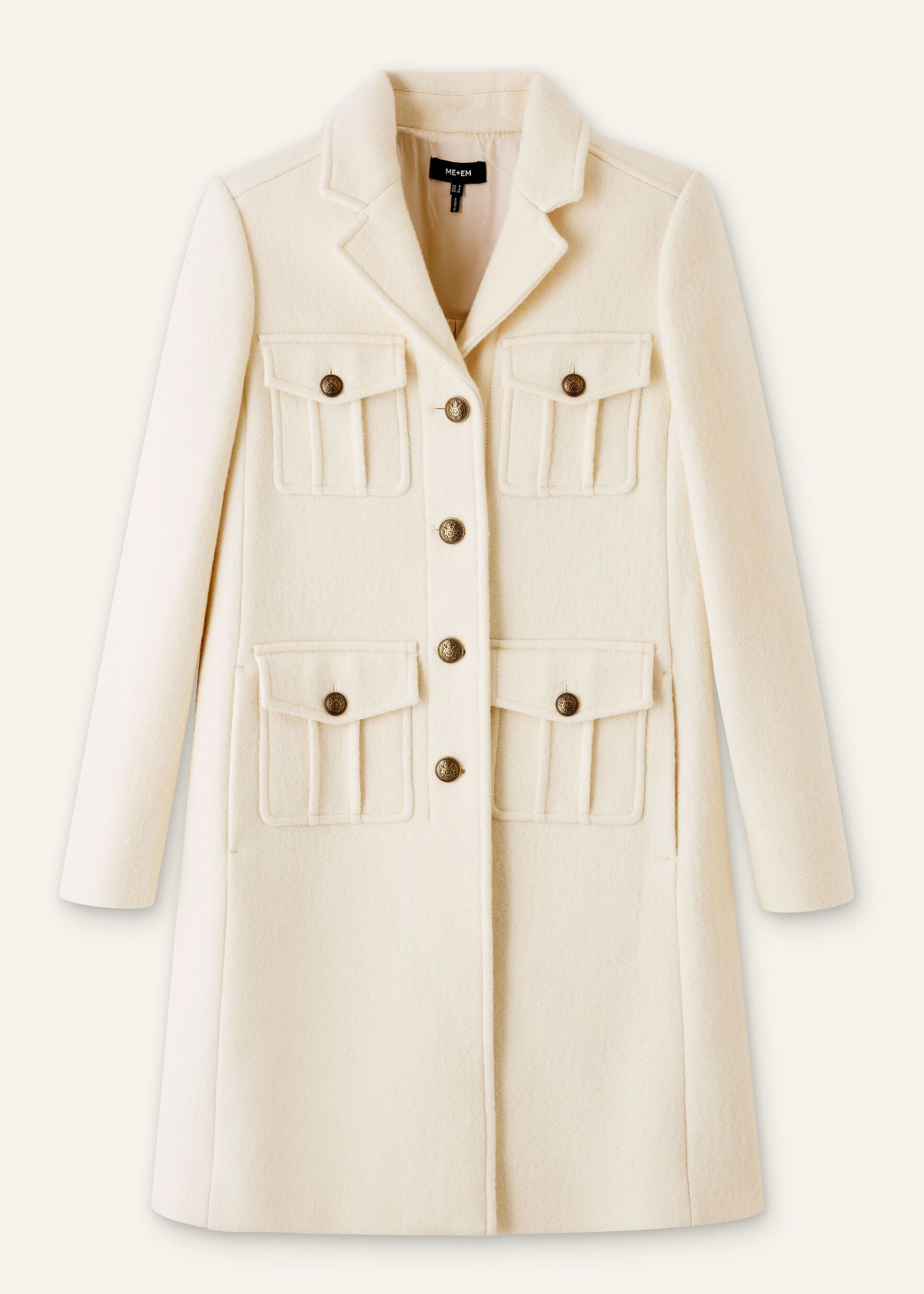 Shop Claudia Winkleman's perfect cream coat from The Piano