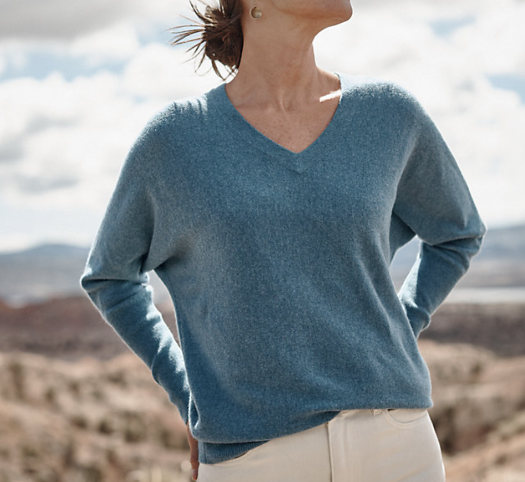 トップス GOOD ENOUGH Cashmere knit Essential Cashmere Cropped Sweater | Garnet Hill