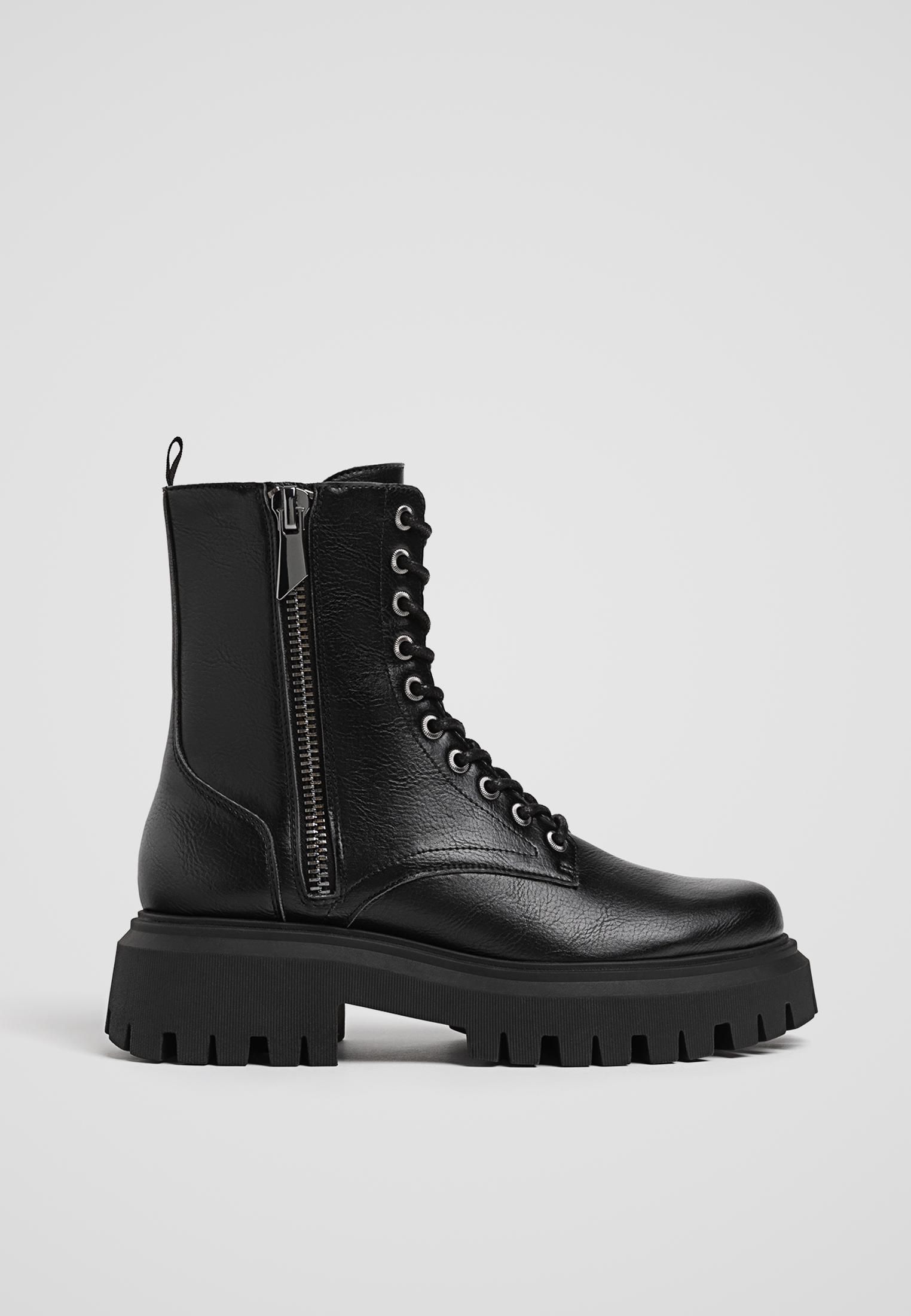 Botas Negras Stradivarius Botas Altas Stradivarius Mujer Botas