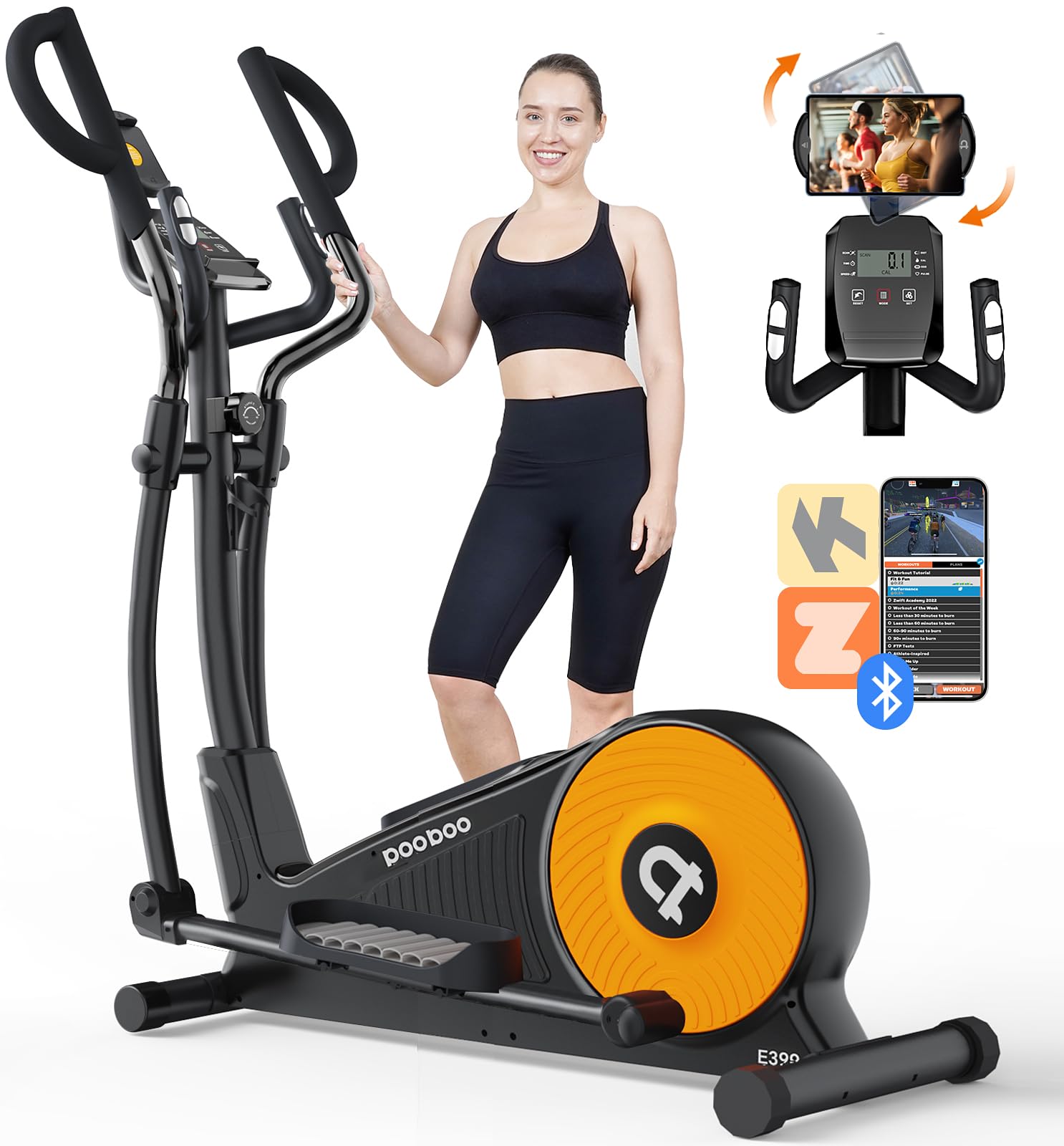 Compact Elliptical Machines Best Elliptical Under $400 Capacity