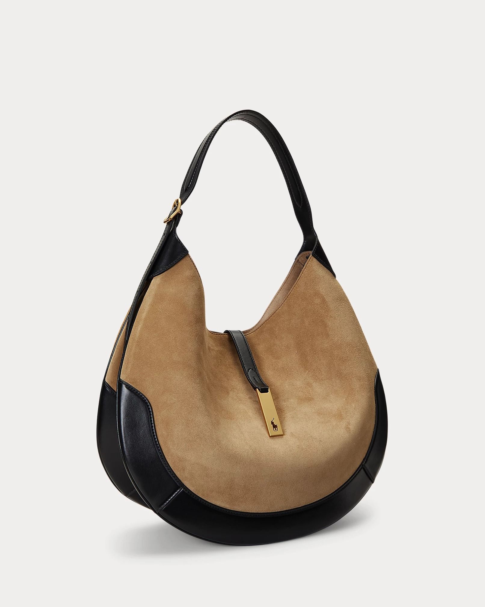 ★OVHEE★ Flume Suede Hobo Bag Dark Brown Designer fashion, Seoul-fully created | W Concept