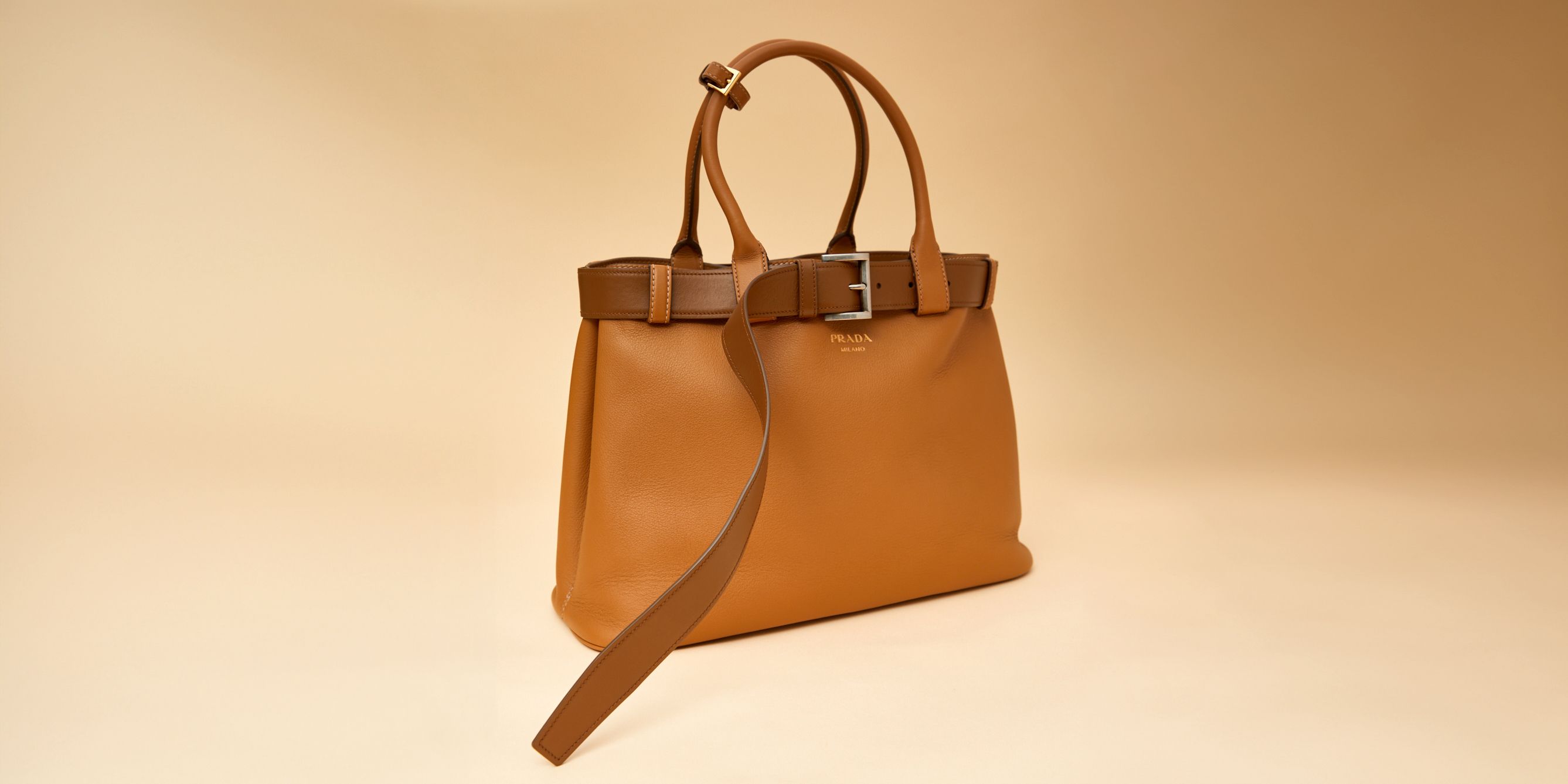 ハンドバッグ PRADA BROWN SUEDE PRADA BUCKLE LARGE HANDBAG 0400021849970_BROWN?wid=600&