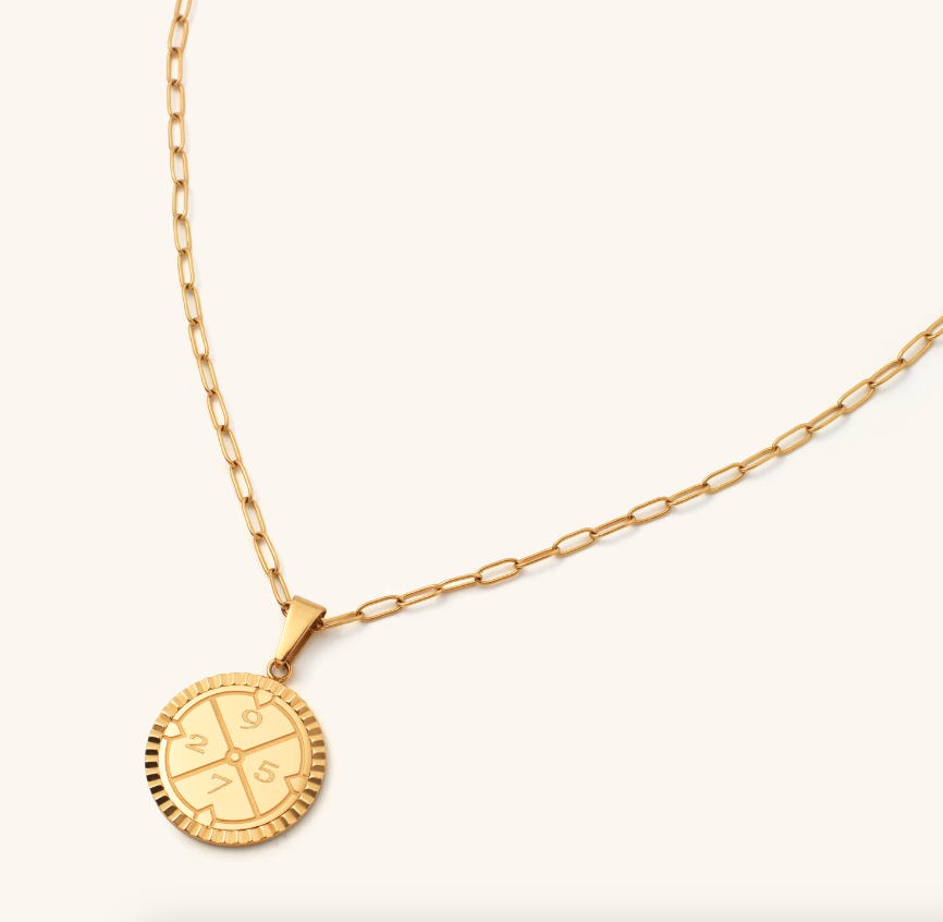 Necklace Abbott Lyon Shop Abbott Lyon Silver Zodiac Coin