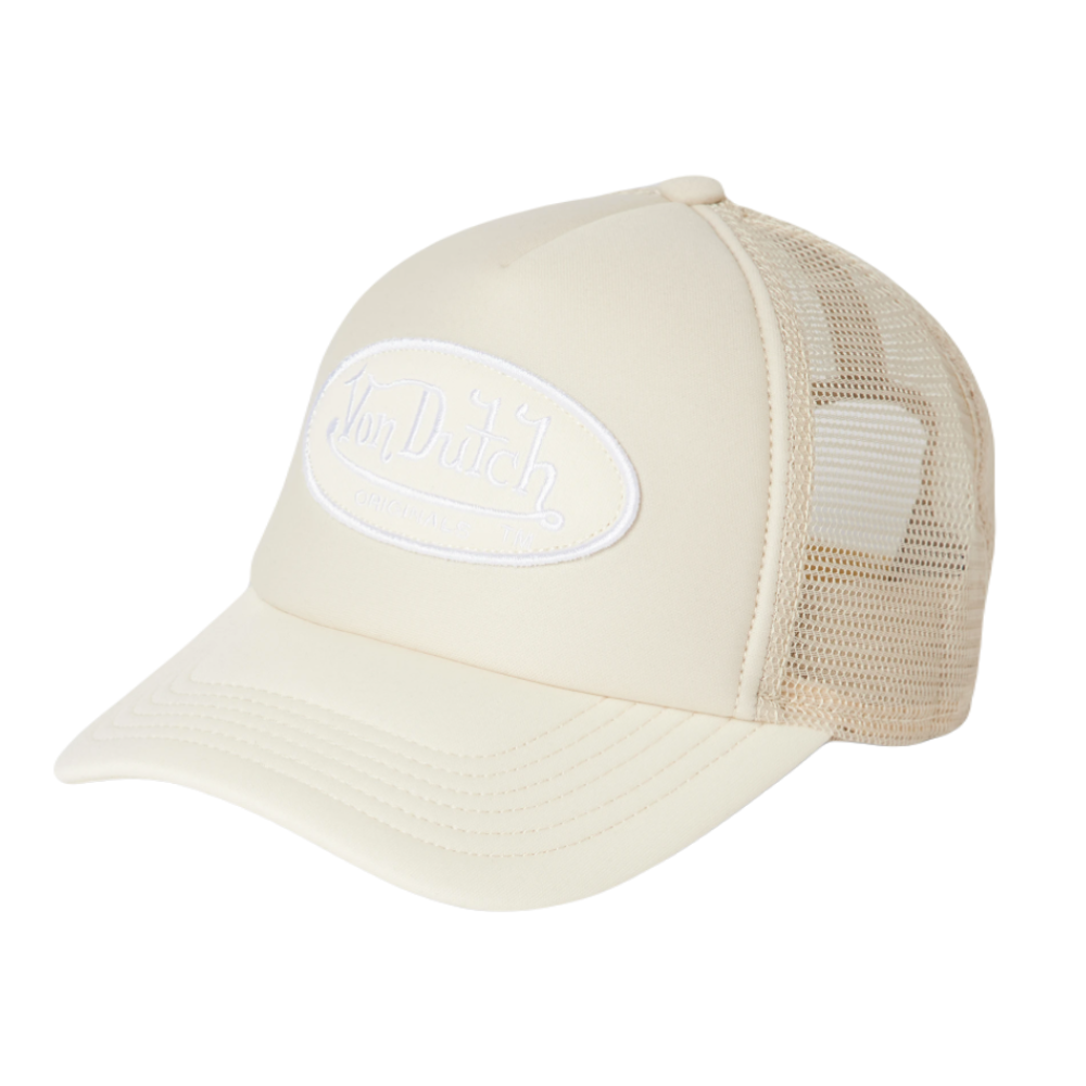 Von Dutch TRUCKER LUND UNISEX - Pet - beige/brown/beige