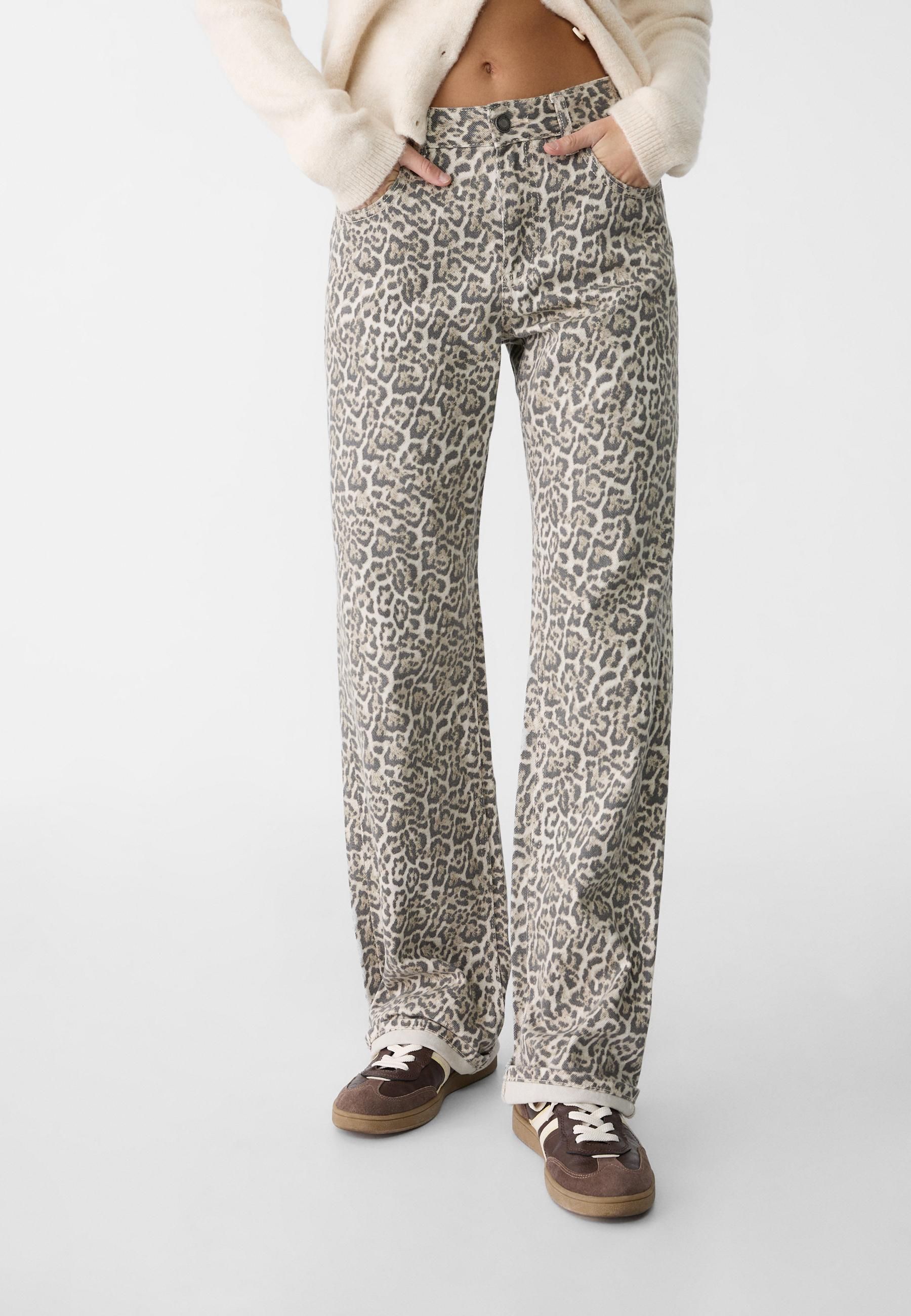 Pantalones Stradivarius Pantalones Stradivarius Tiro Alto Pantalon