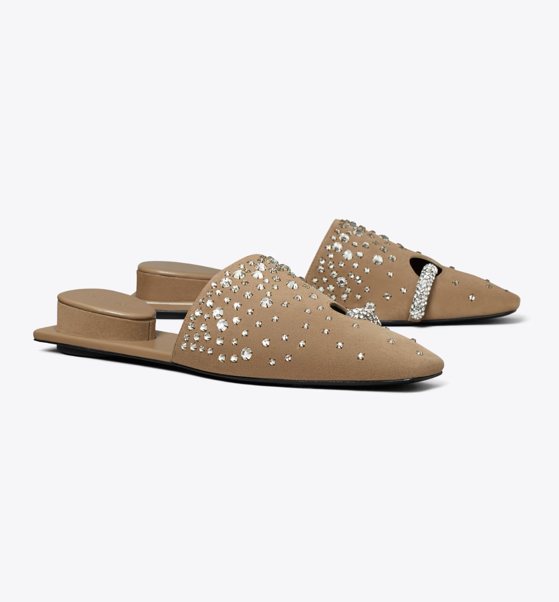 【関税込み】Tory Burch ブラウン Pierced ミュール Tory Burch Women's Pierced Leather Mules | Bloomingdale's