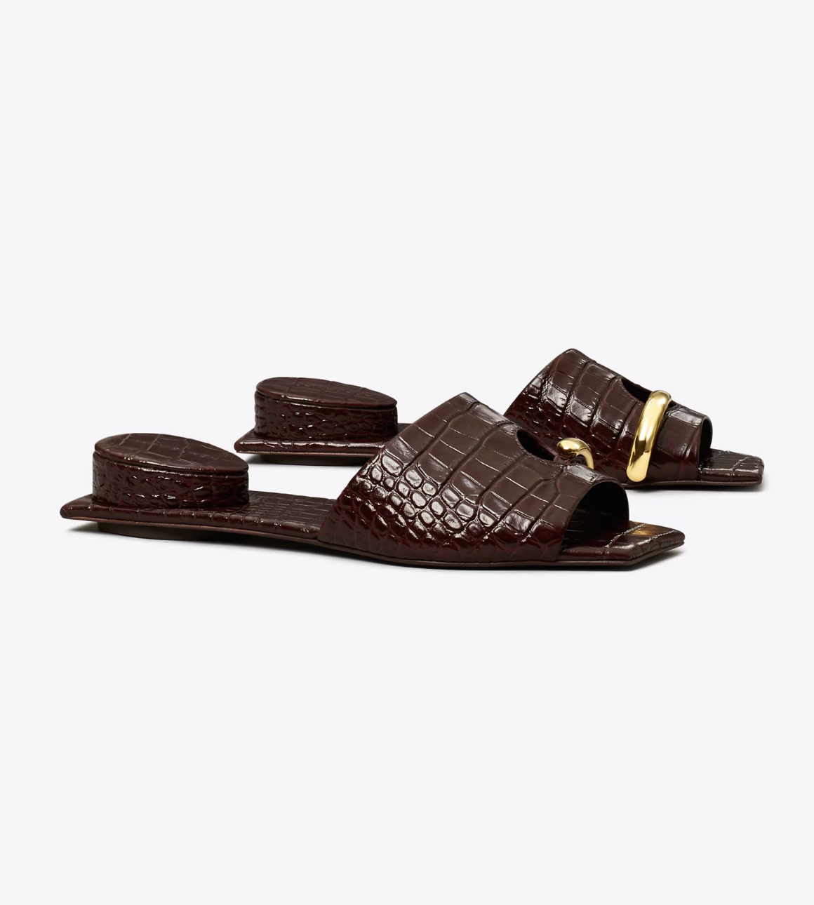 【関税込み】Tory Burch ベージュ Pierced ウェッジ ミュール Pierced Mule Wedge: Women's Designer Heels | Tory Burch