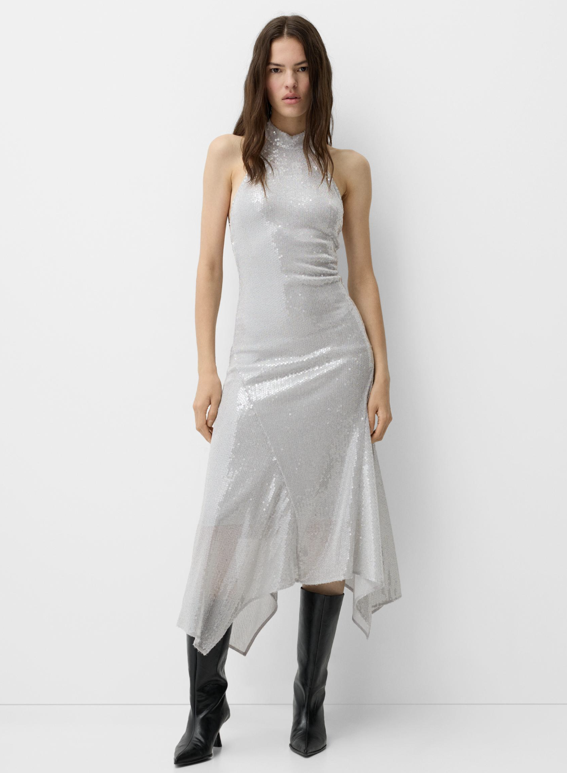 12 vestidos de lentejuelas de Zara, Stradivarius o Mango para un