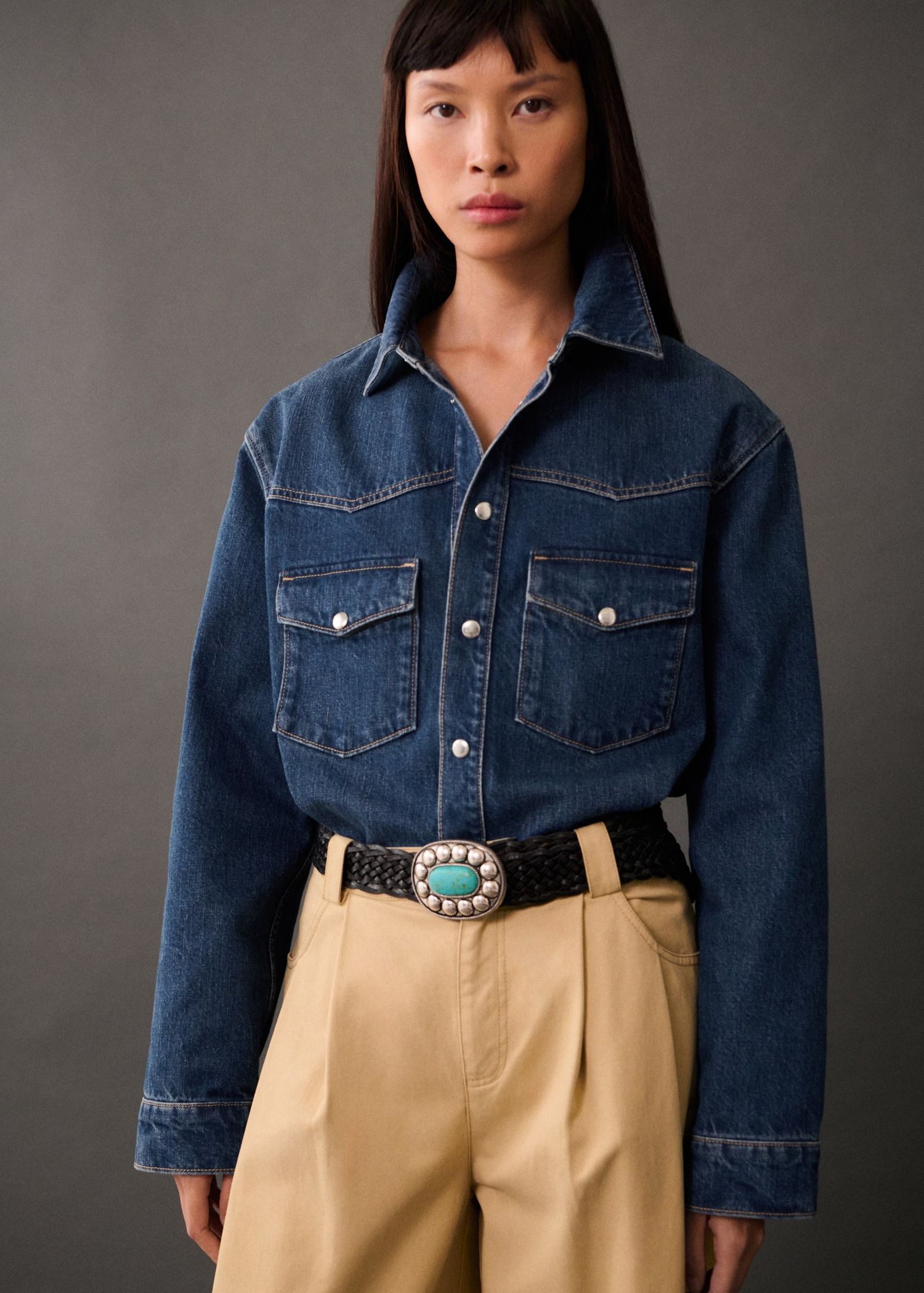 Camisa Denim Mujer Zara Cómo Combinar Camisas Para Vaqueros Mujer