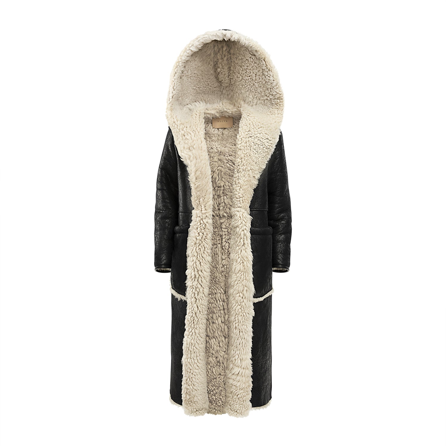 Katie Holmes Does Winter Right in This Oversize Shearling Coat