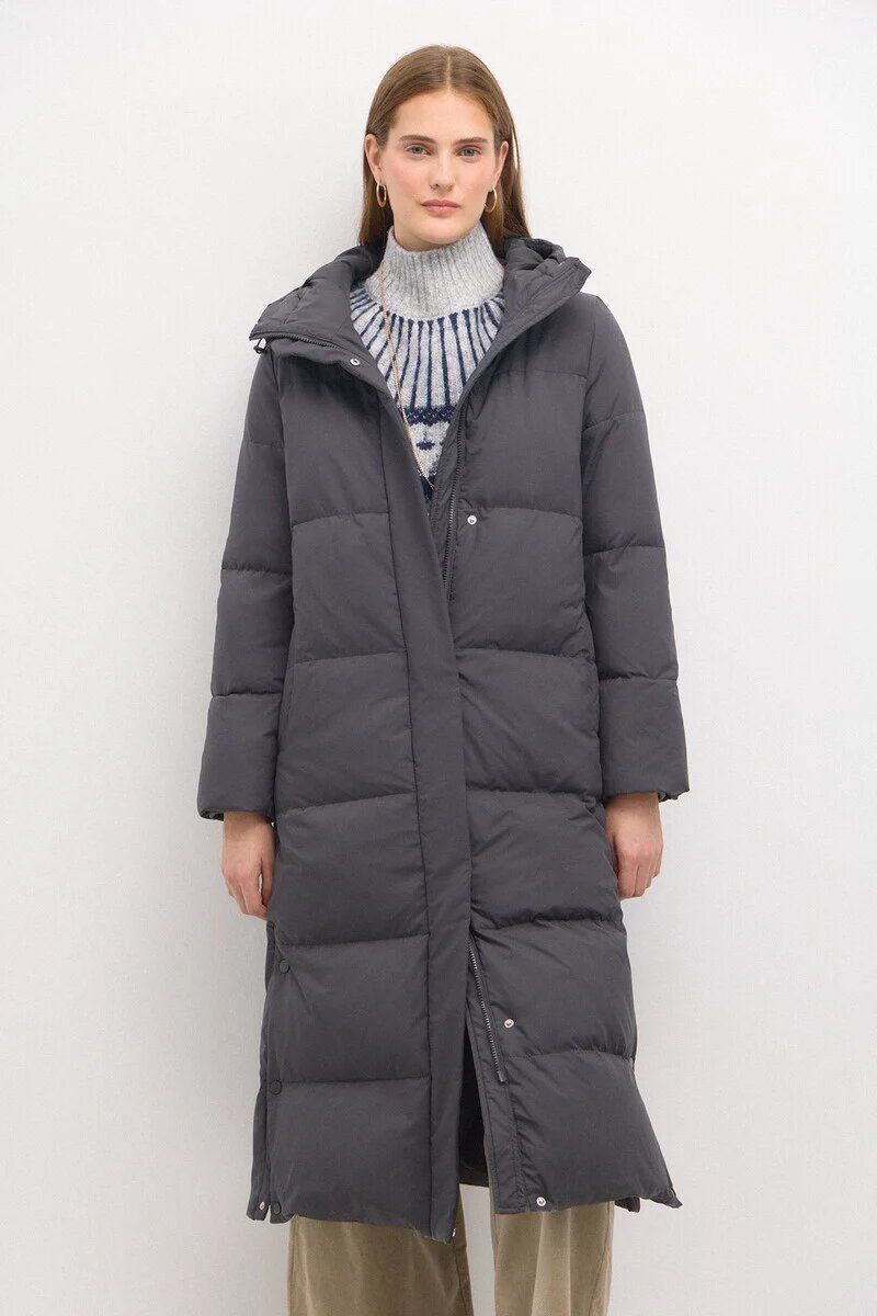 Pedro Del Hierro Abrigo Largo Hombre Cortefiel Plumas Largo Abrigo