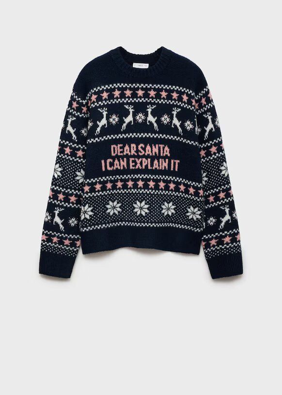 Jersey Navideño Sueter De Navidad Pull And Bear Sueter NavideÃ±o