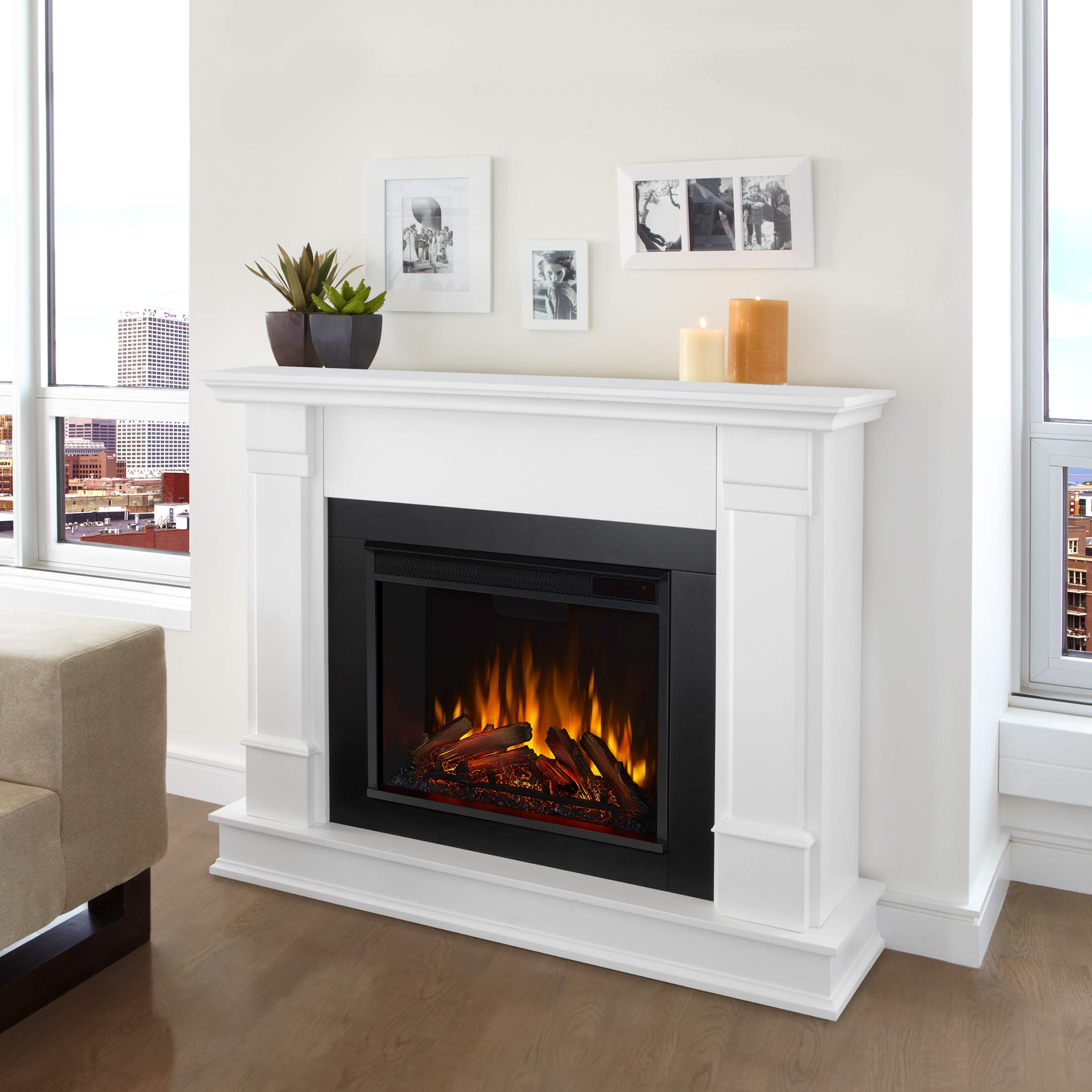Real Flame Thin Profile Electric Fireplace Best Electric - Main Image