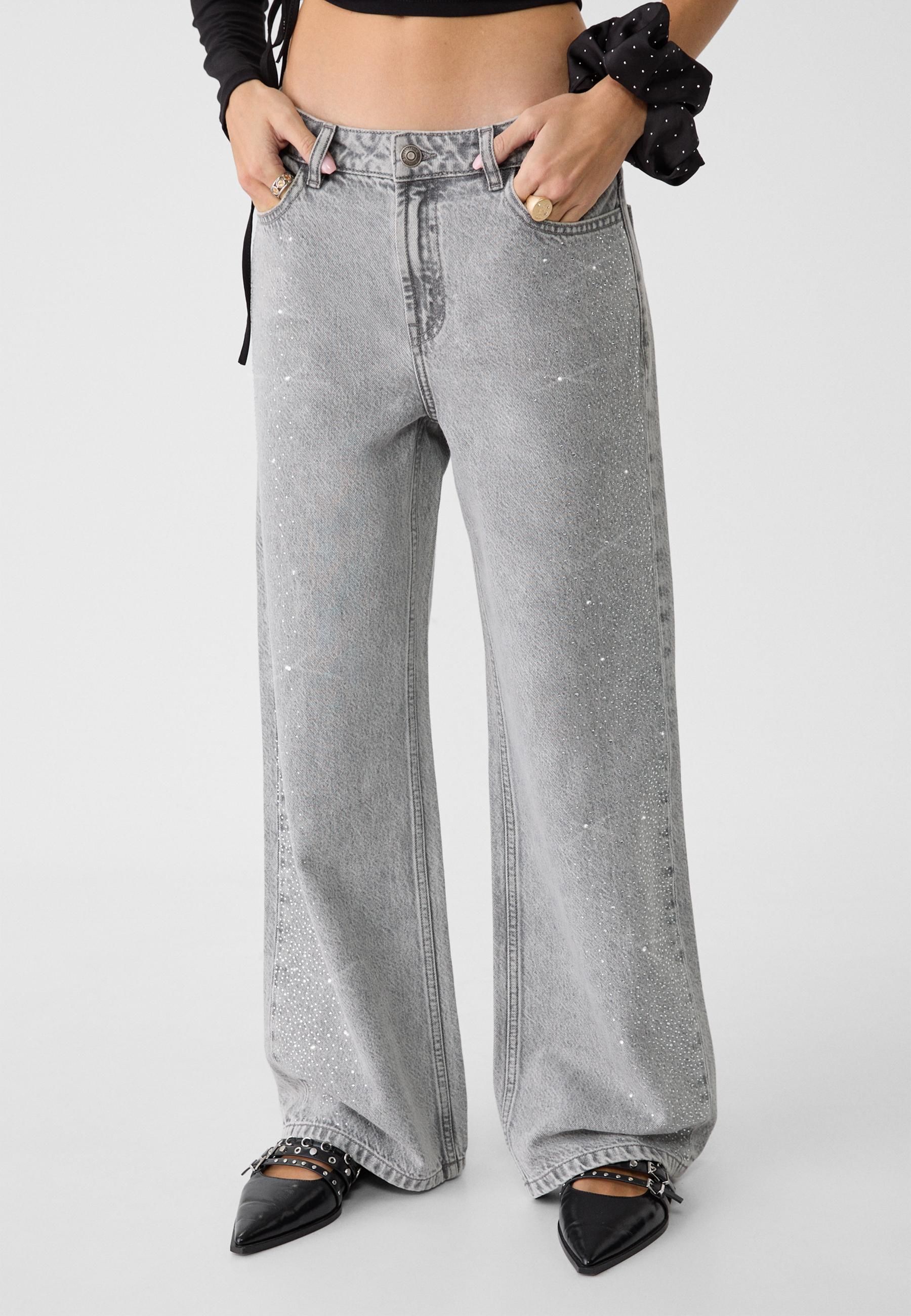 Brillos Stradivarius Chaqueta Denim Stradivarius Anorak Cazadoras