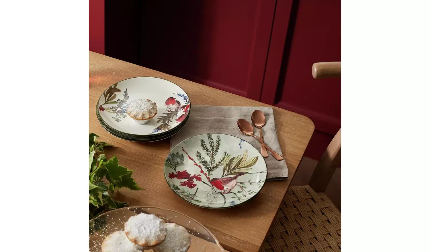 Floral Argos Home Dinner Set Argos Home Robin 12 Piece Stoneware Dinner Set By Argos
