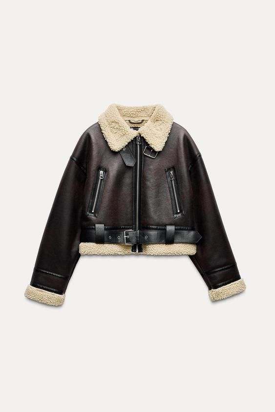 H&M's aviator jacket is our coat style of the season