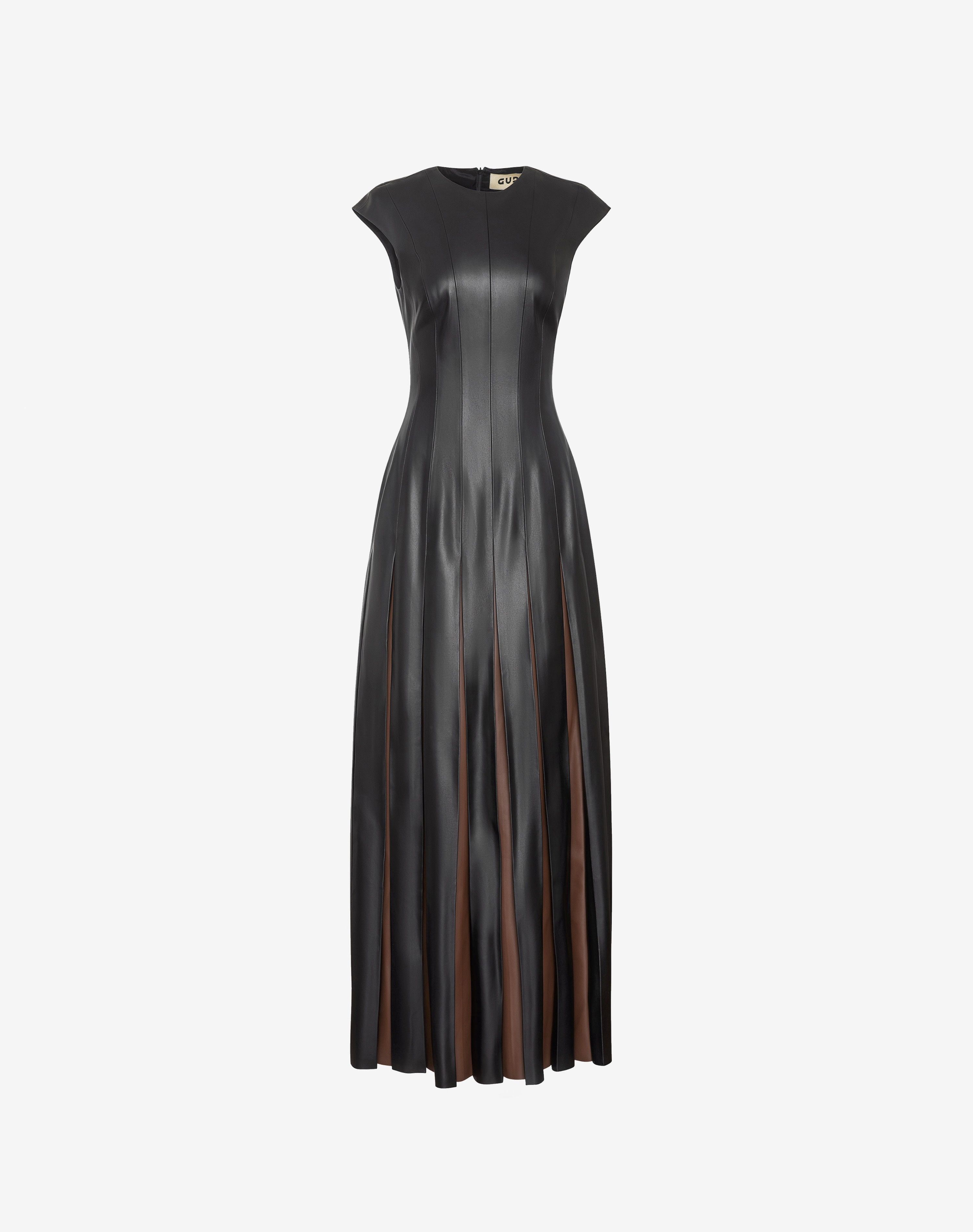 chinese dress ladies 2025 Women's V-neck Dress, Leather Dress, Cycling Dress, Street Style –  KODELEGANCE main image 0