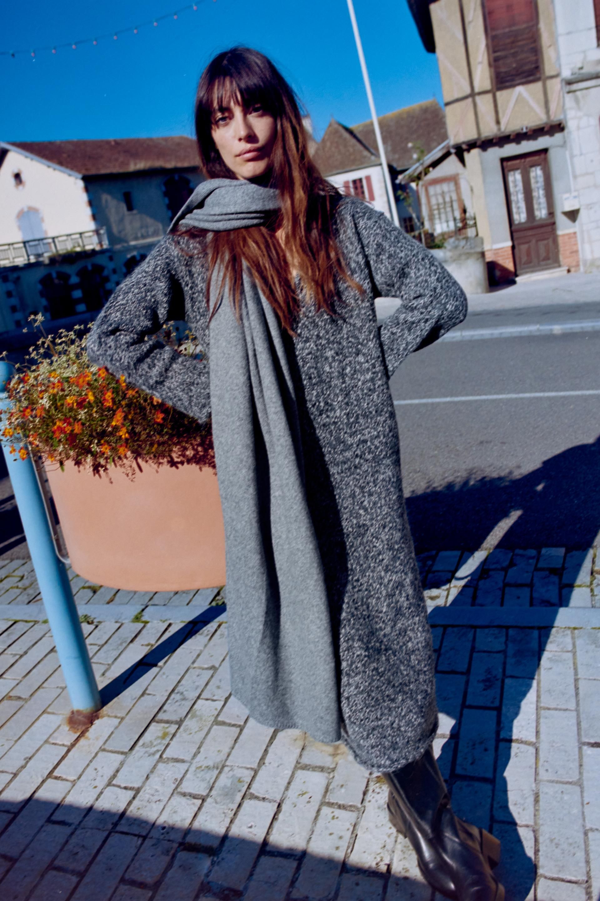 Moda Zara Vestido Largo Punto Vestidos De Punto De Las Rebajas De