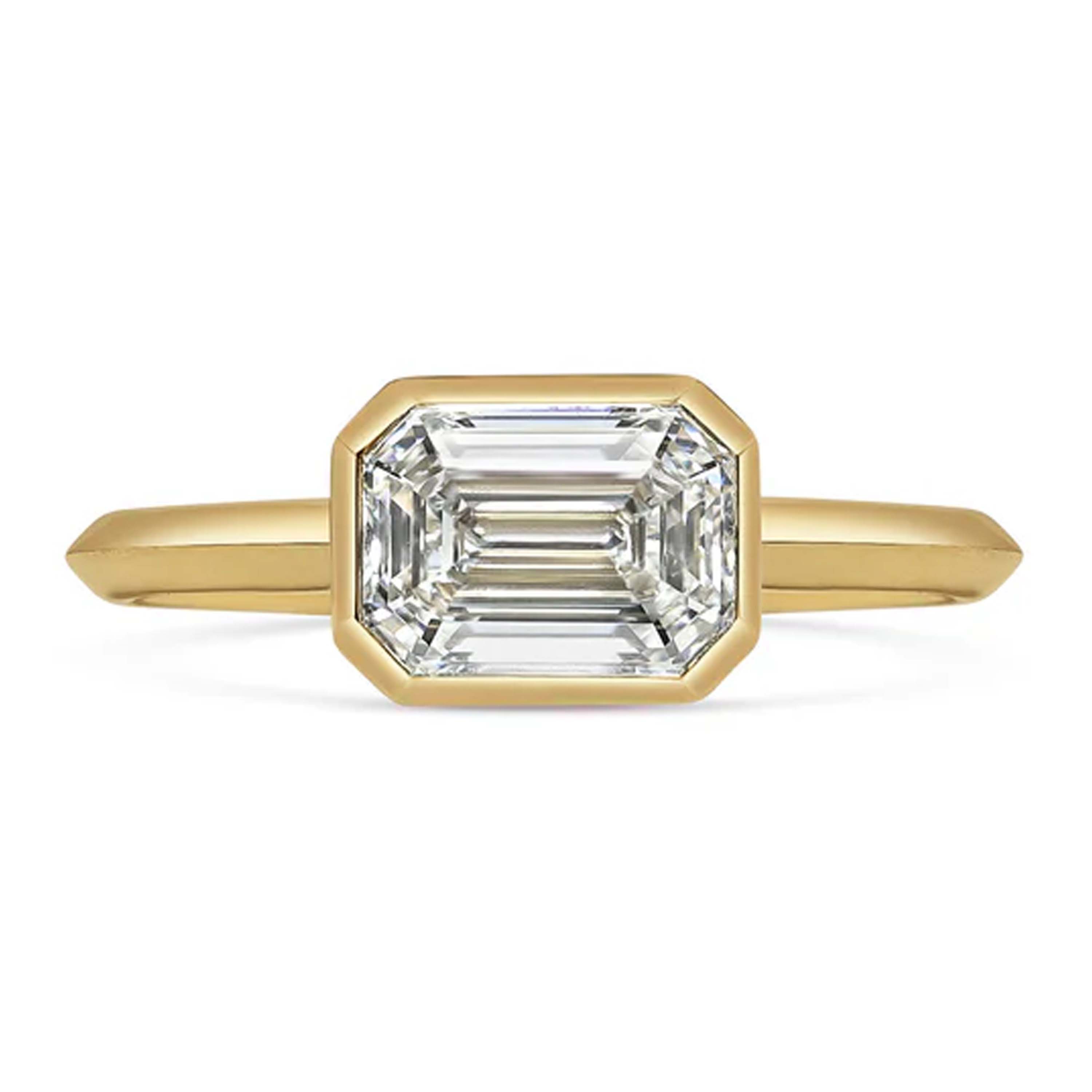 What makes east-west engagement rings so special? - Main Image