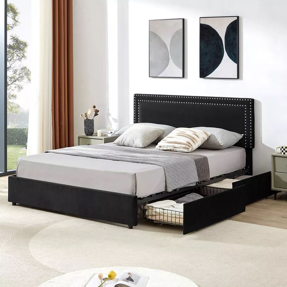 16 Cheap Bed Frames Under $500 to Buy in 2025, image size:1000x1000