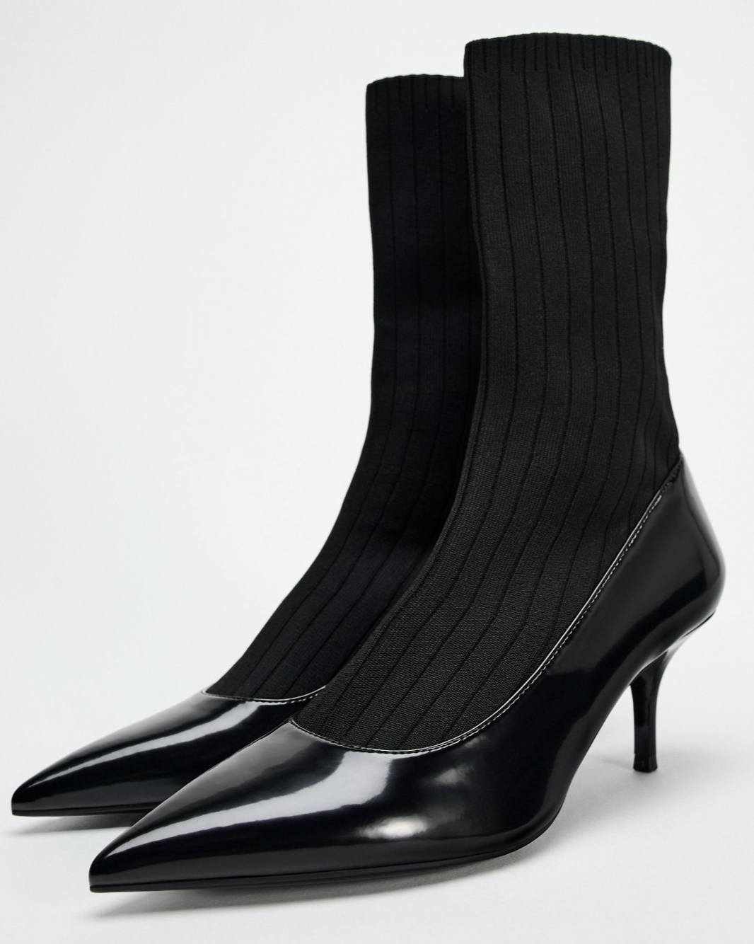 Zapato Botines Zara Rebajas Botines Punta Abierta Zara De Segunda