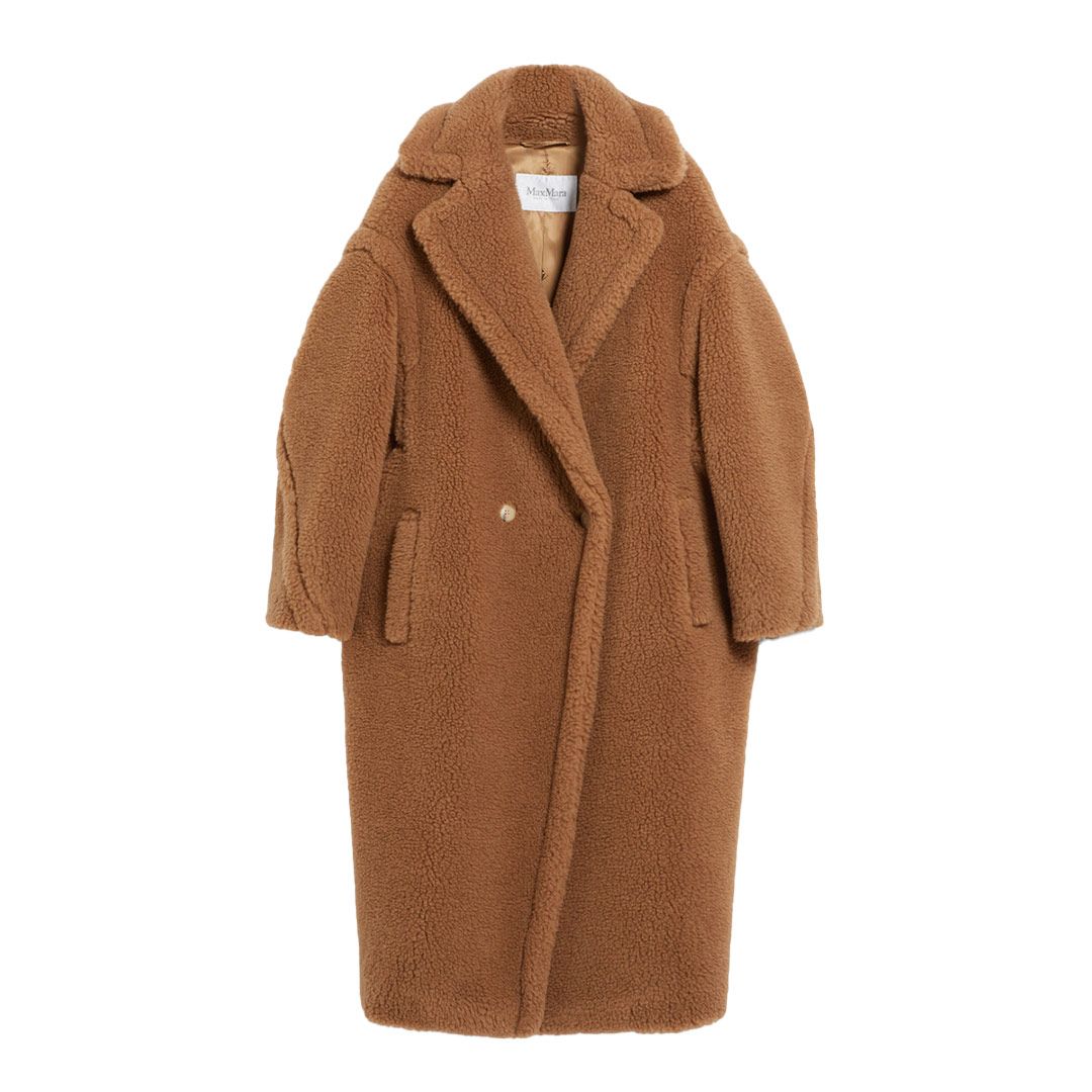 【新品ローリー】Max Mara TEDDY BEAR ICON COAT Teddy Bear Icon Coat in alpaca and wool, white | 