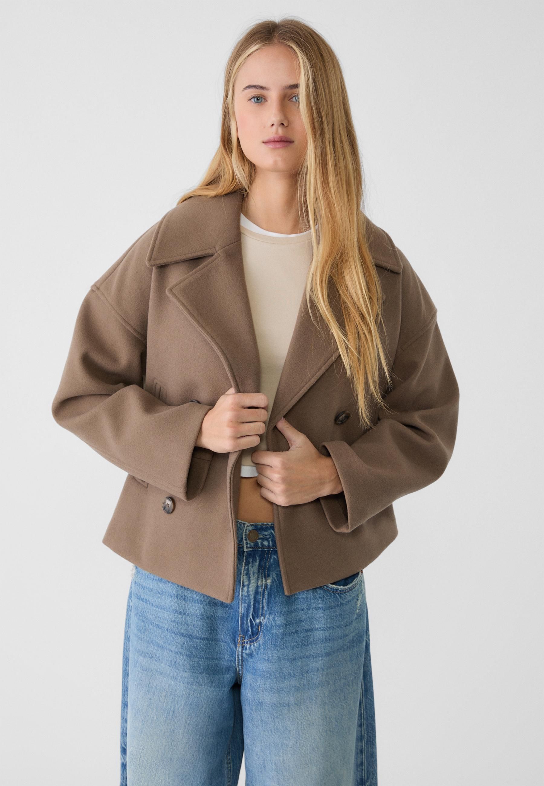 Abrigo Corto Zara Chaquetas Rebajas Abrigos Zara Rebajas Mujer
