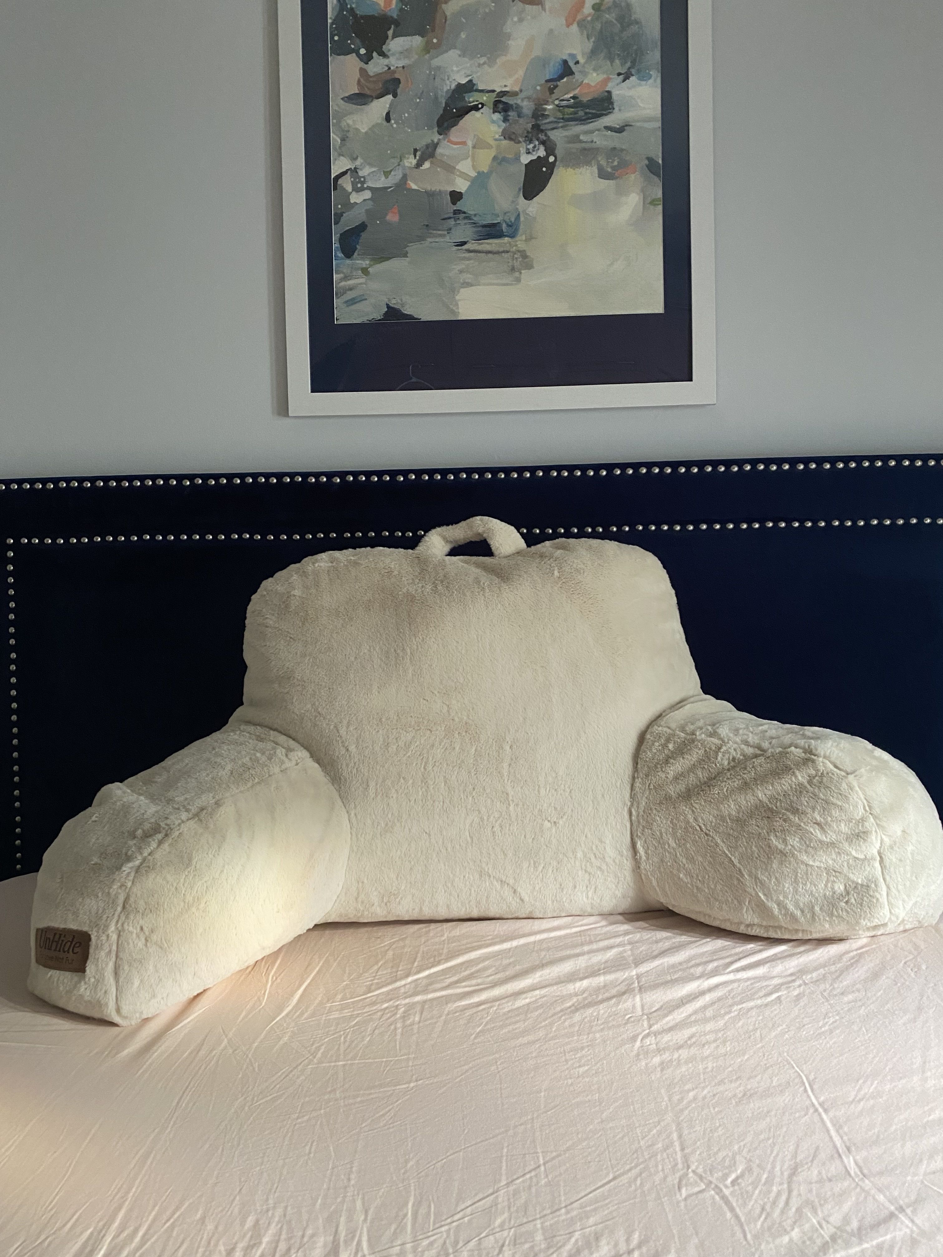how to clean bed rest pillow
