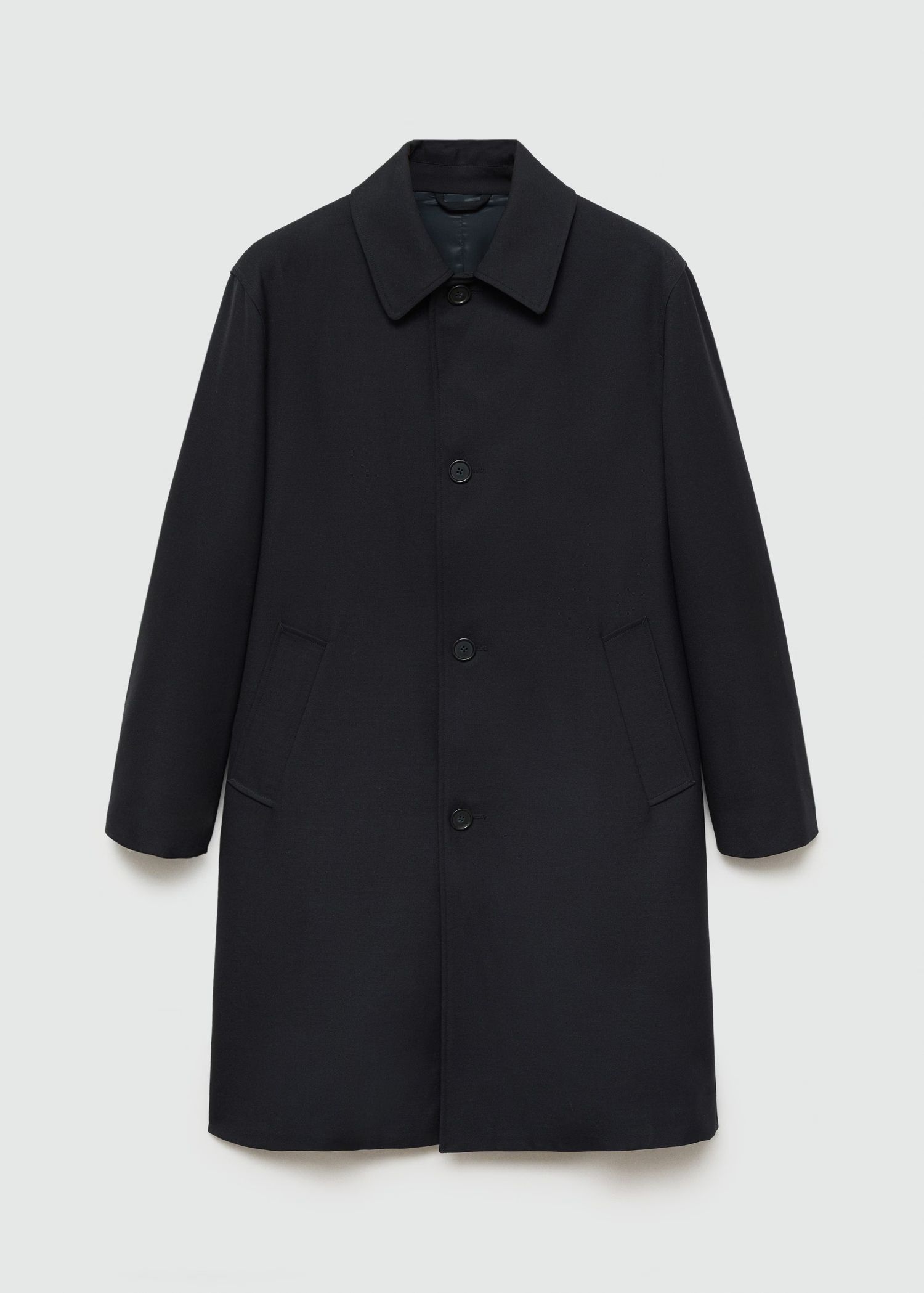 Evoga Abrigo Abrigo Abrigo Hombre Clase Invierno Chaqueta Sartorial