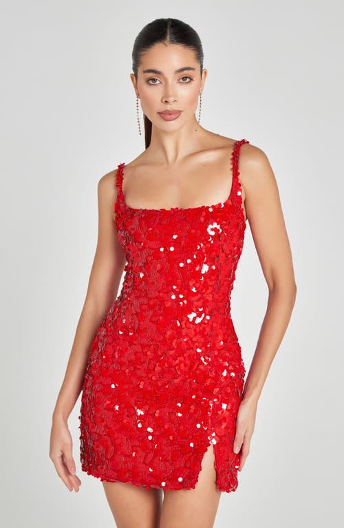 taylor swift red glitter dress Taylor Swift Inspired Sequin Velvet Gown for Photography and Special Events main image 1