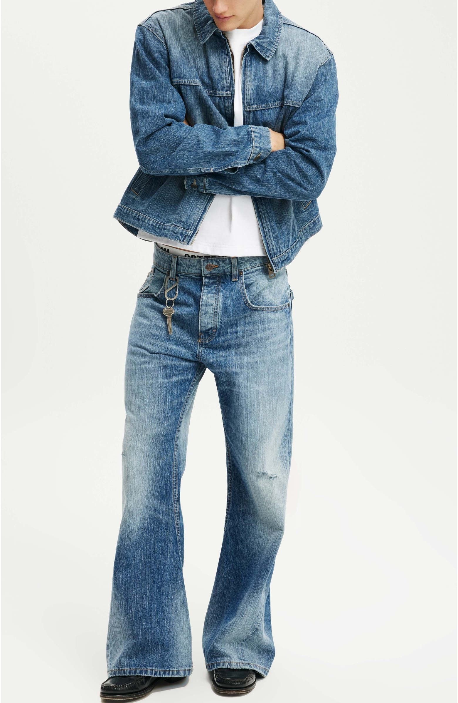 Rapper Flare Jeans Flare Denim Bootcut US UK Rapper AMIRI Mnml