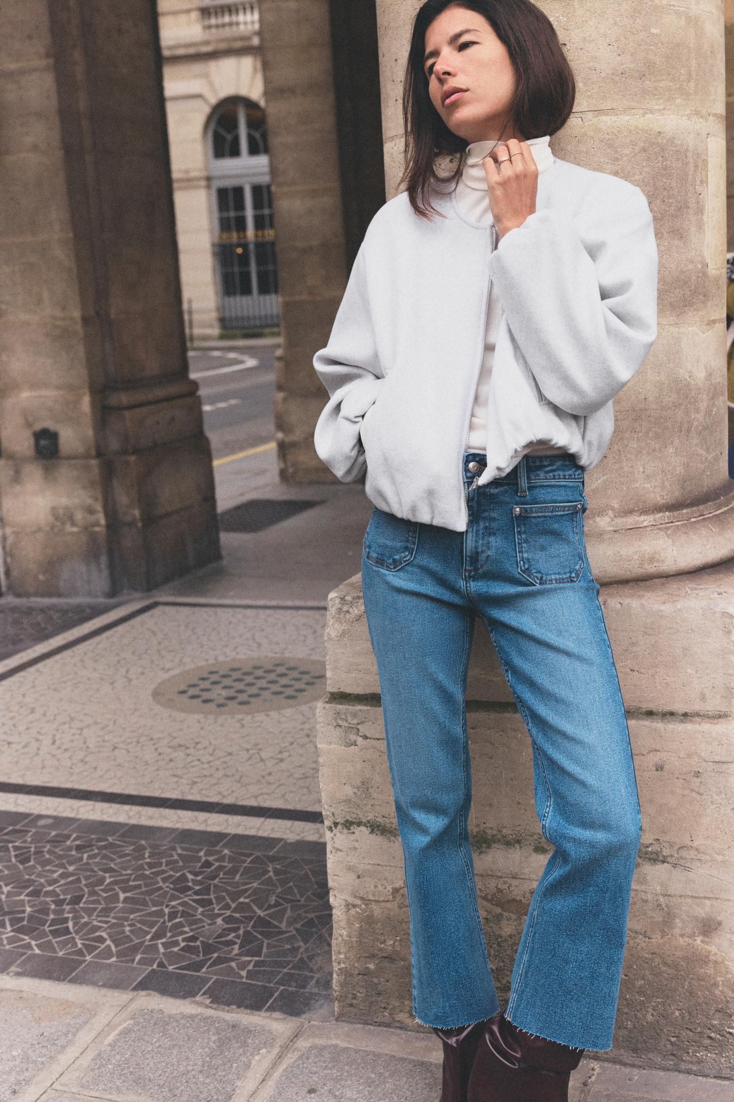 Wide Leg Jeans Pantalones Pata Elefante Zara Pantalones Anchos