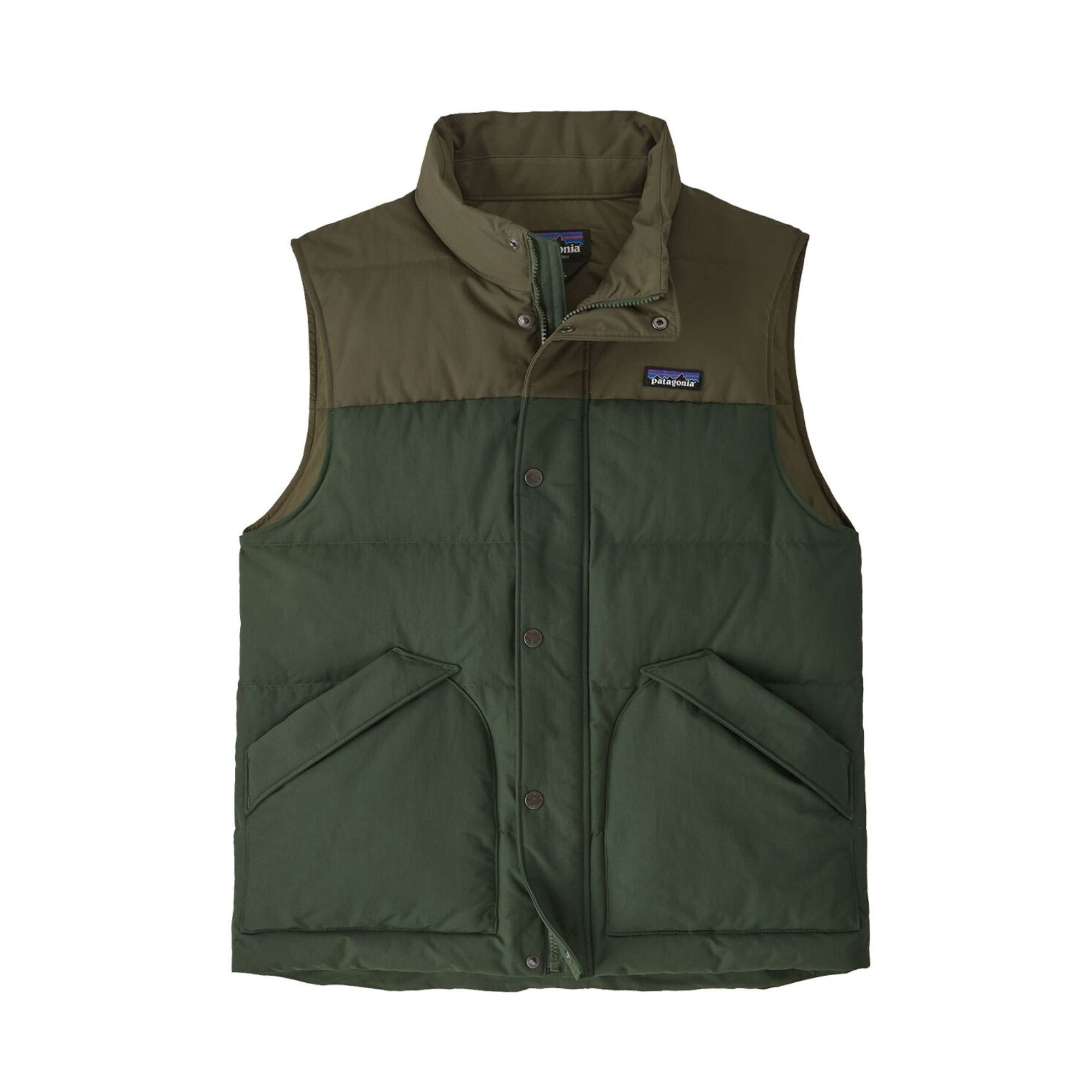 週末値下げ　patagonia DOWN VEST　02年製 PATAGONIA BLACK DOWN VEST（'02/GOOD CONDITION/LARGE） - 古着