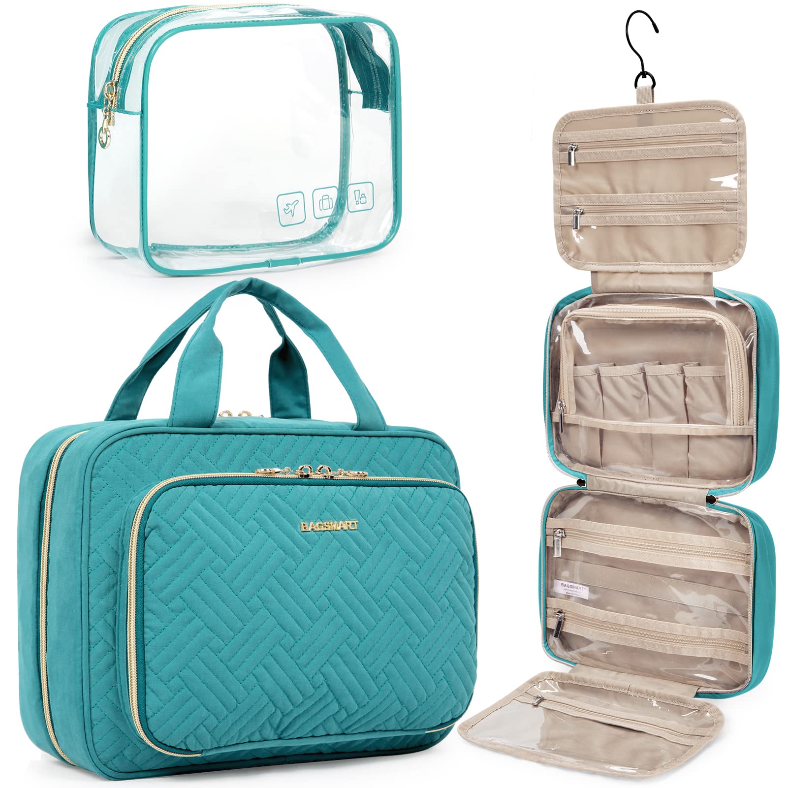 Our Favorite Hanging Travel Makeup Bag Is 30% off on Amazon