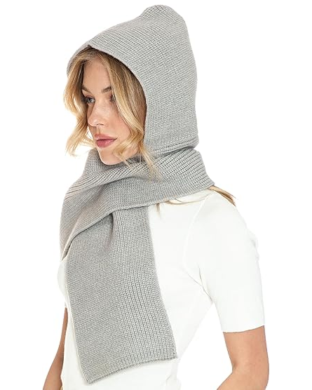 新品未使用 Margarines Original Hooded Scarf Hooded Scarves Are the Savviest Way to Segue Into Warmer Weather