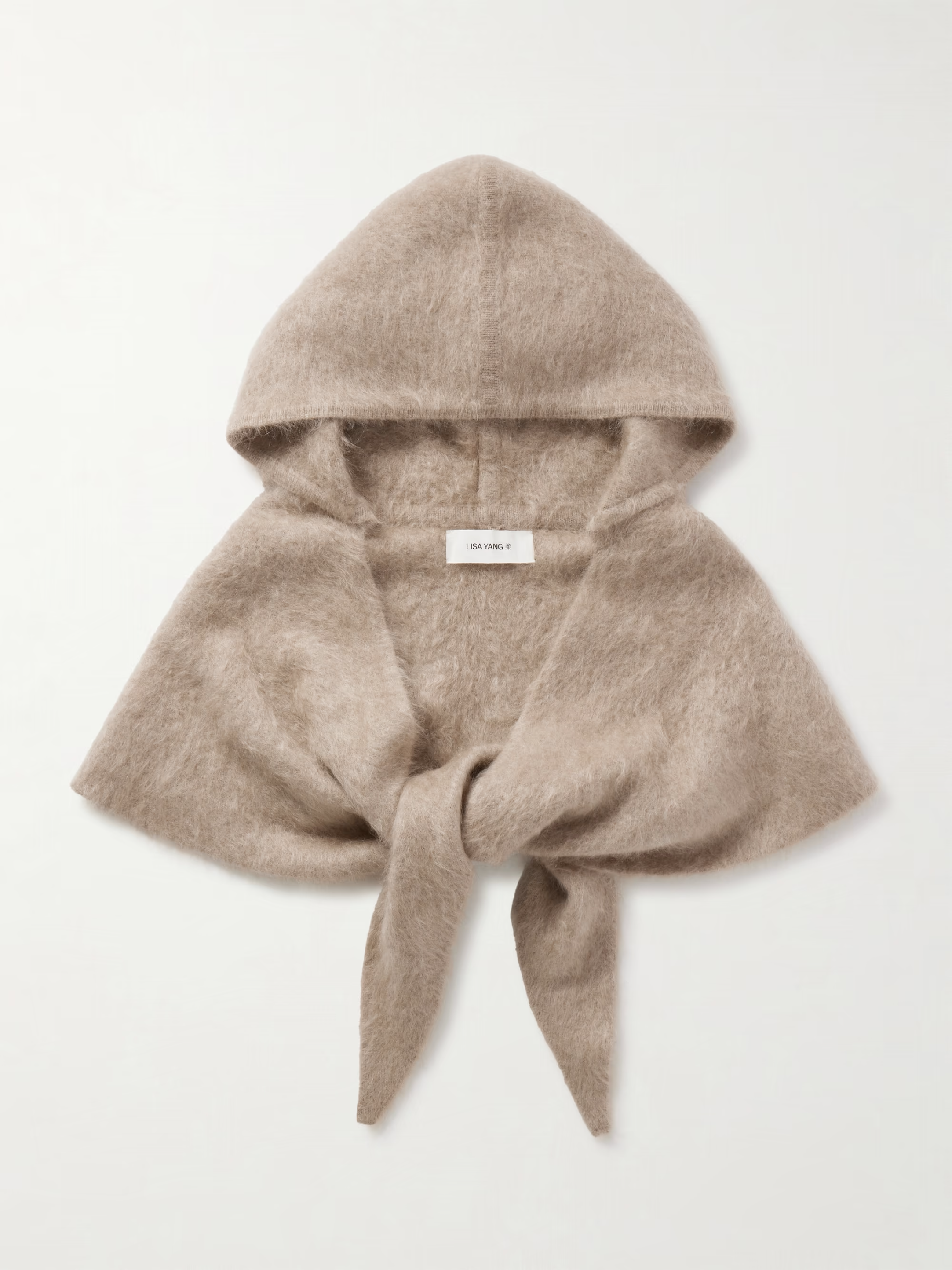 新品未使用 Margarines Original Hooded Scarf Organic Cotton Hooded Scarf Natural Fabric Round Scarf With