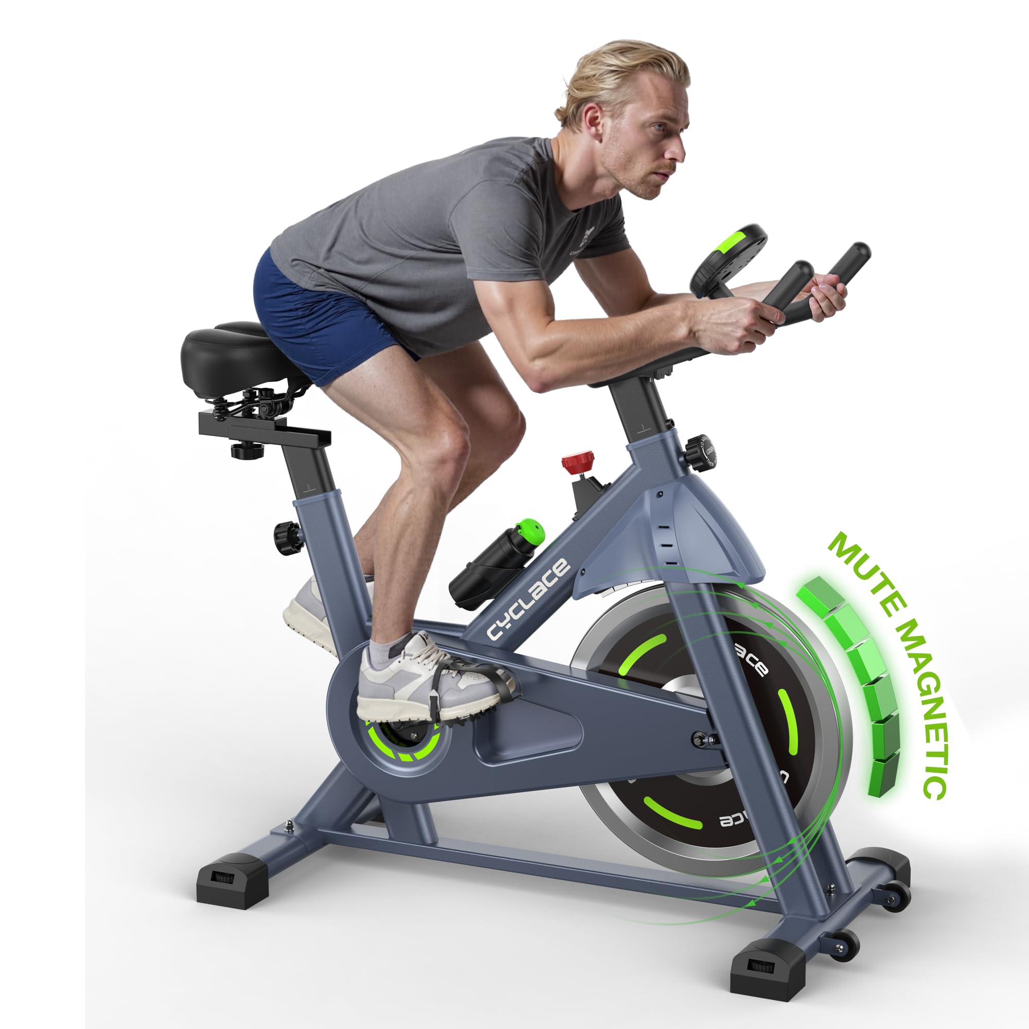 Semi Recumbent High Weight Capacity Stationary Bike Recumbent Bike