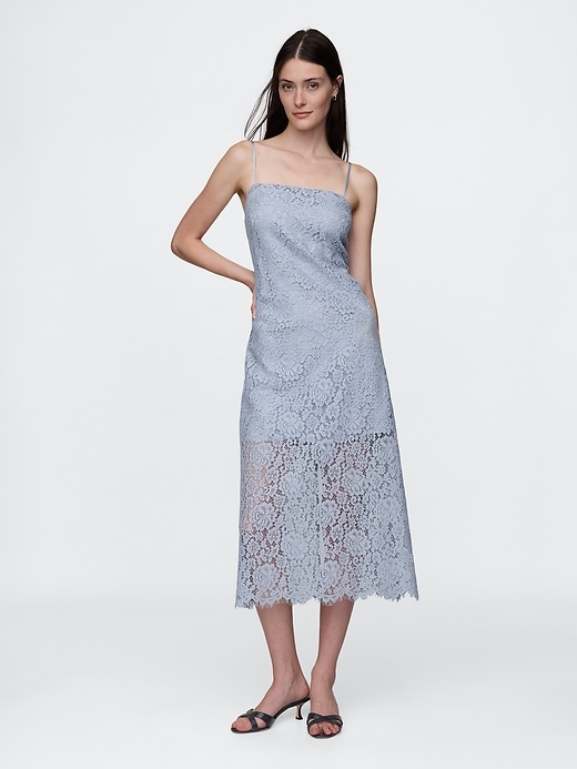 gap blue dress BLUE DRESS main image 1