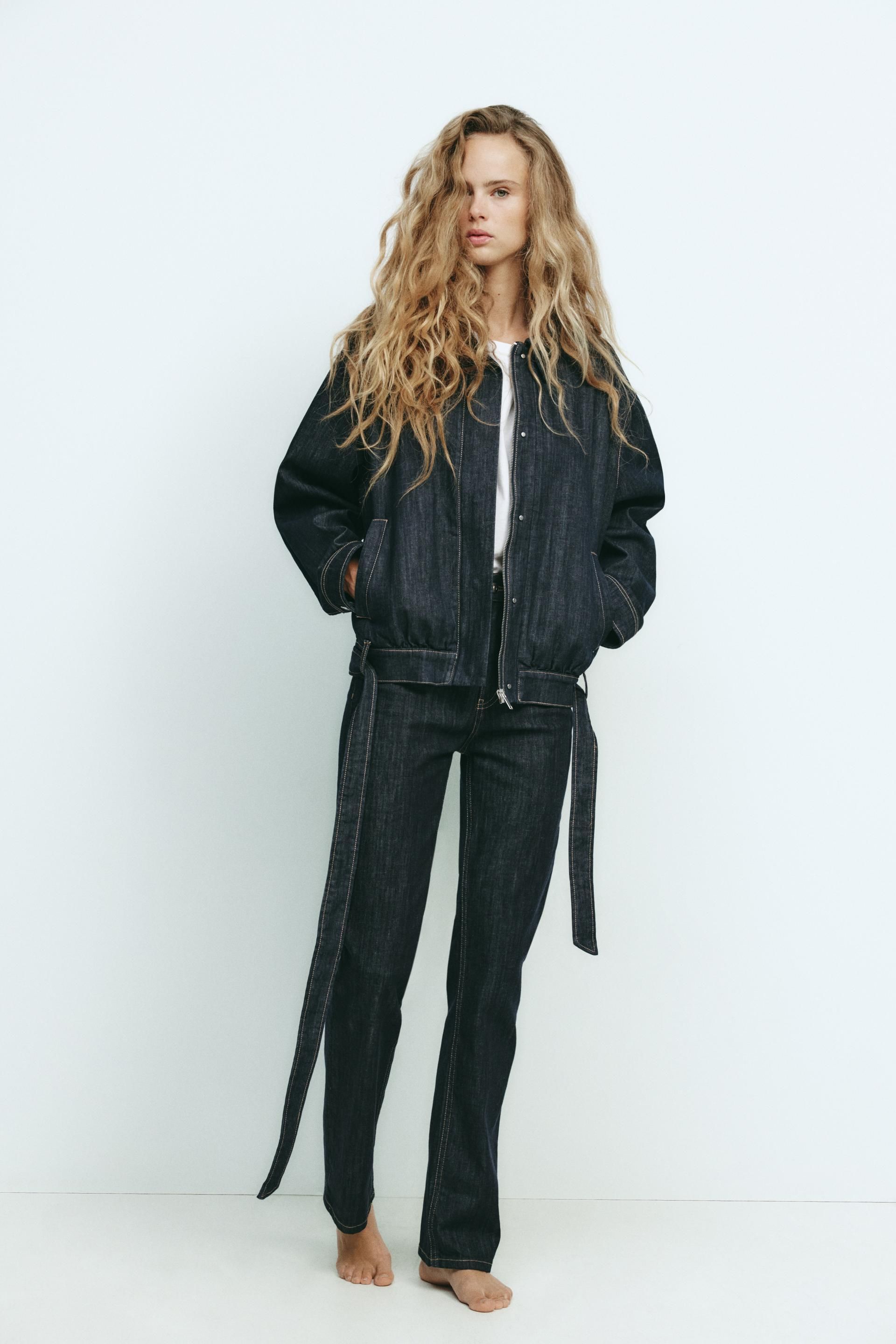 Denim Jacket Chaqueta Canguro Zara Denim Jacket Chaqueta Vaquera