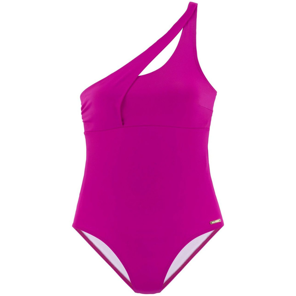 Geribbeld Badpak Miraclesuit Jena One Shoulder Corrigerend Badpak • Wit • De Bijenkorf Dames Badpak One Shoulder