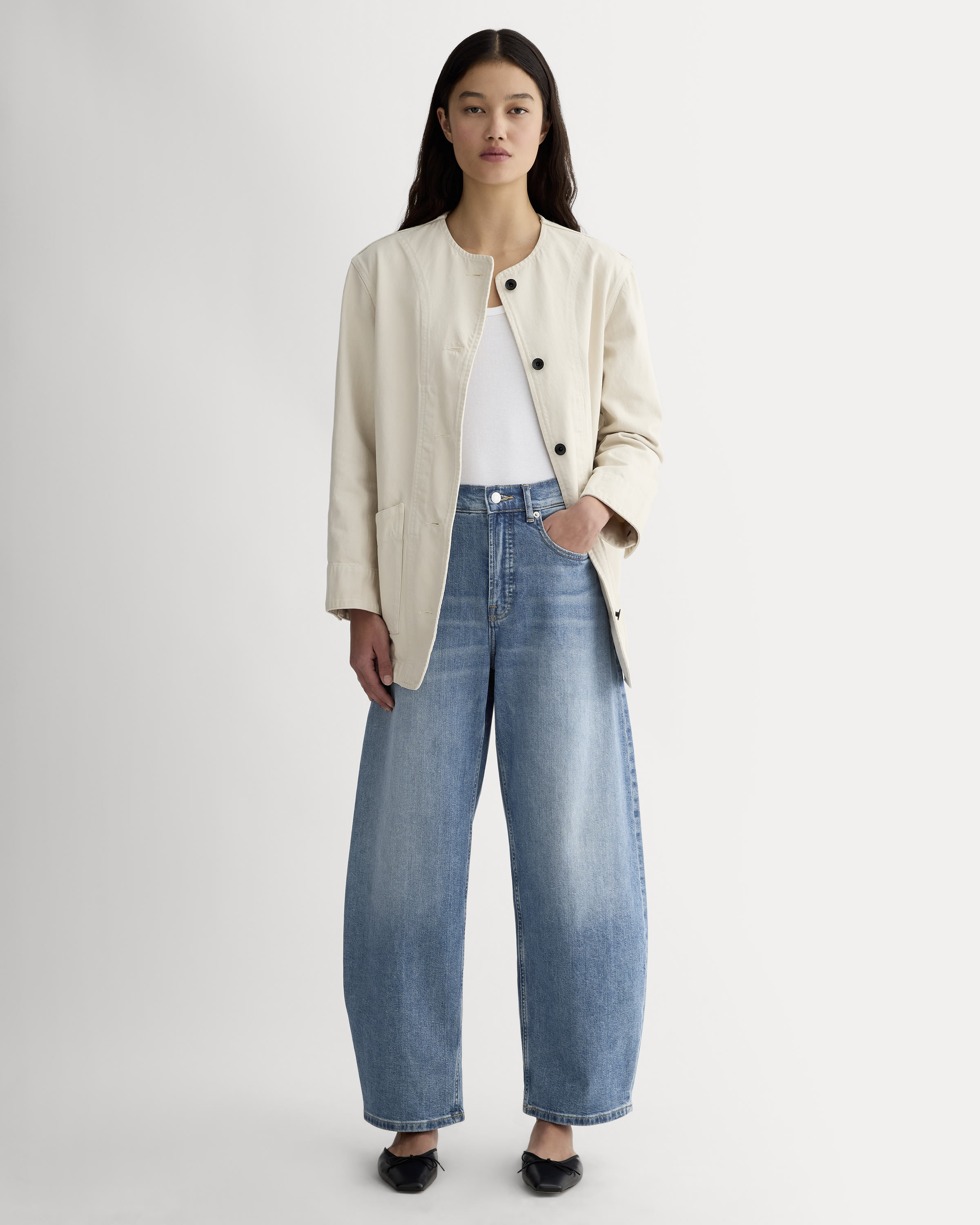 Way High Jean Everlane Boyfriend Jeans Review Everlane's Spring