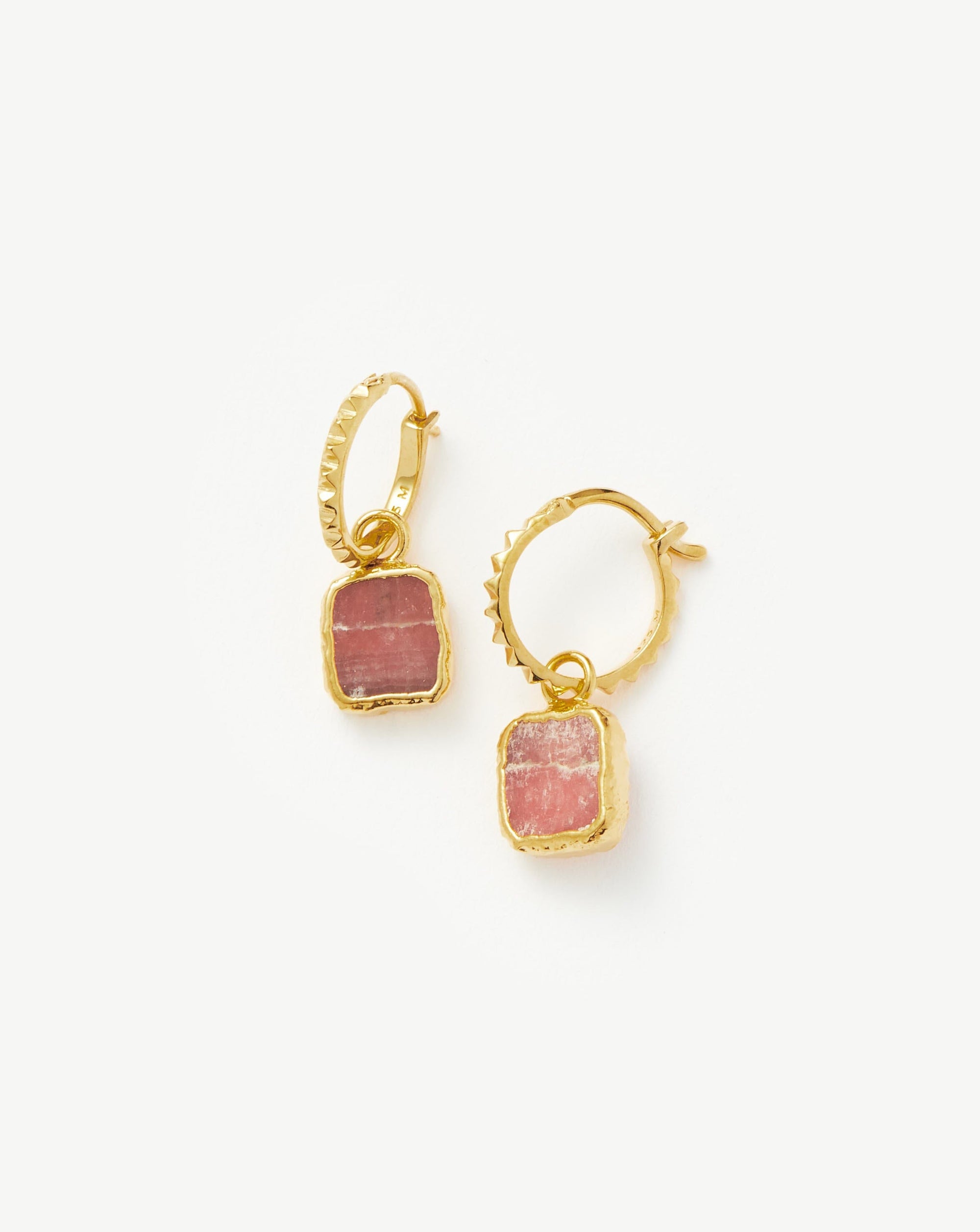 Kate Middleton Garnet Hoop Earrings Kate Middleton Gold Earrings