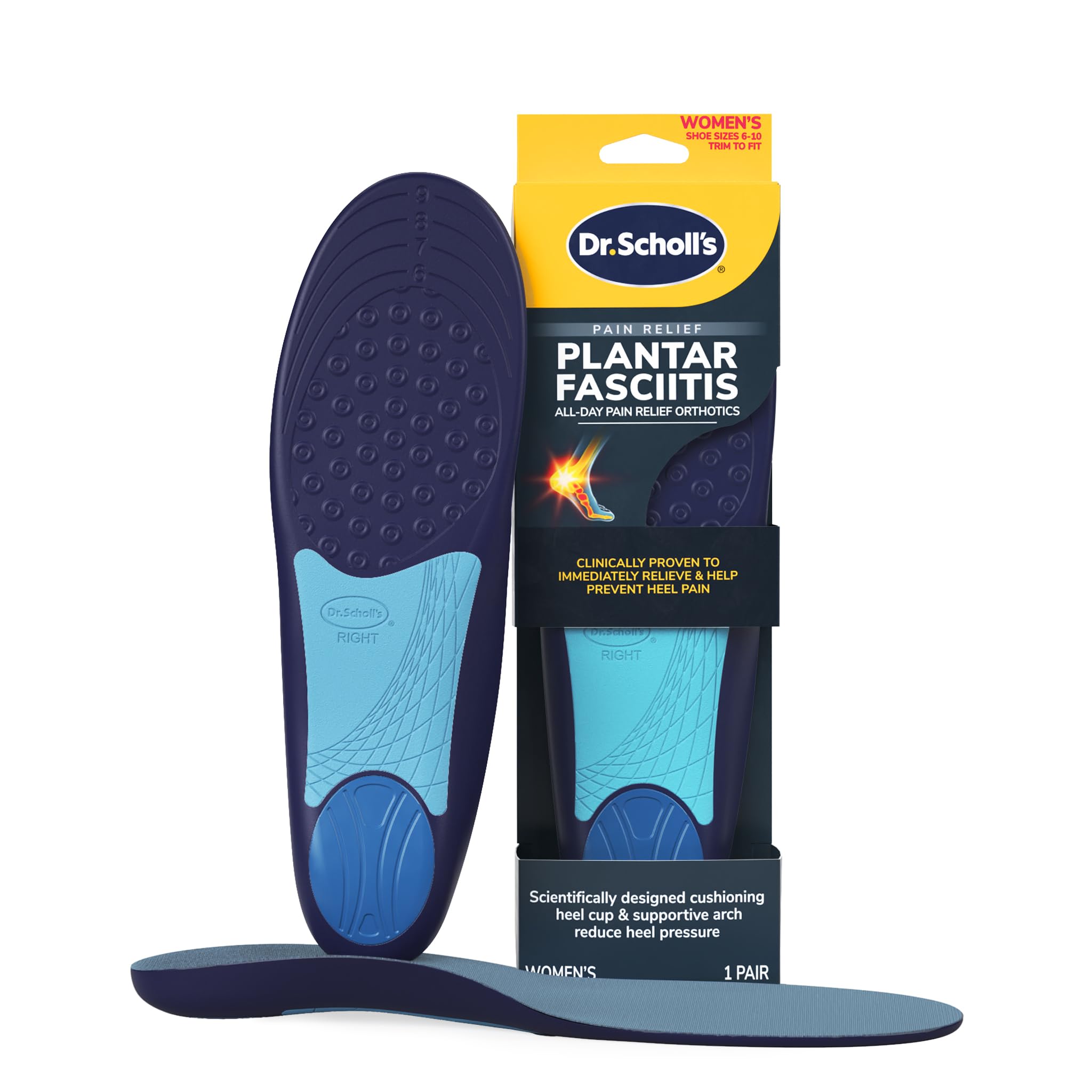 Ankle Otc Orthotics For Flat Feet Best Shoe Inserts For Arch - Main Image