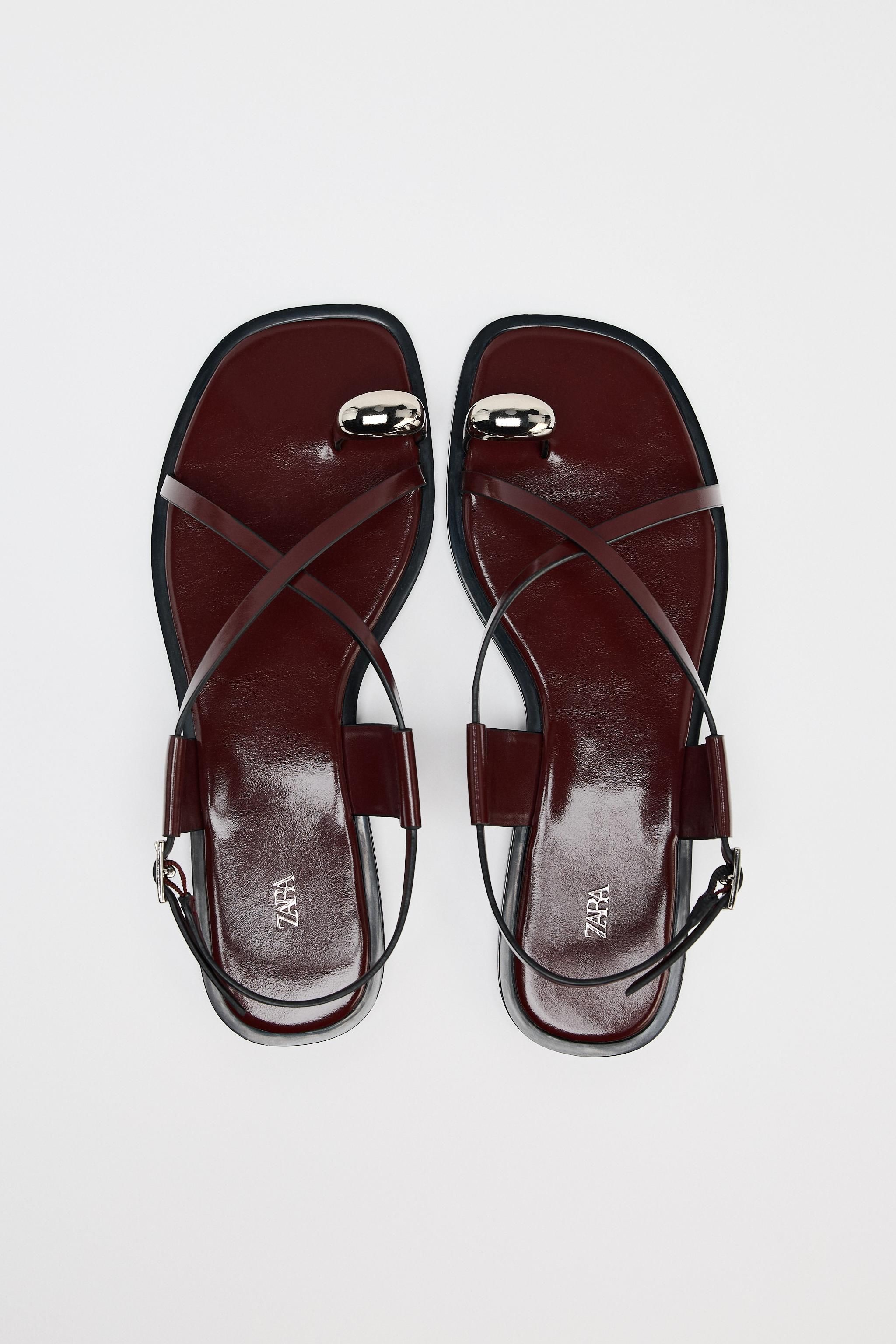 sandalias planas de tendencia que ya han llegado a Zara, Massimo