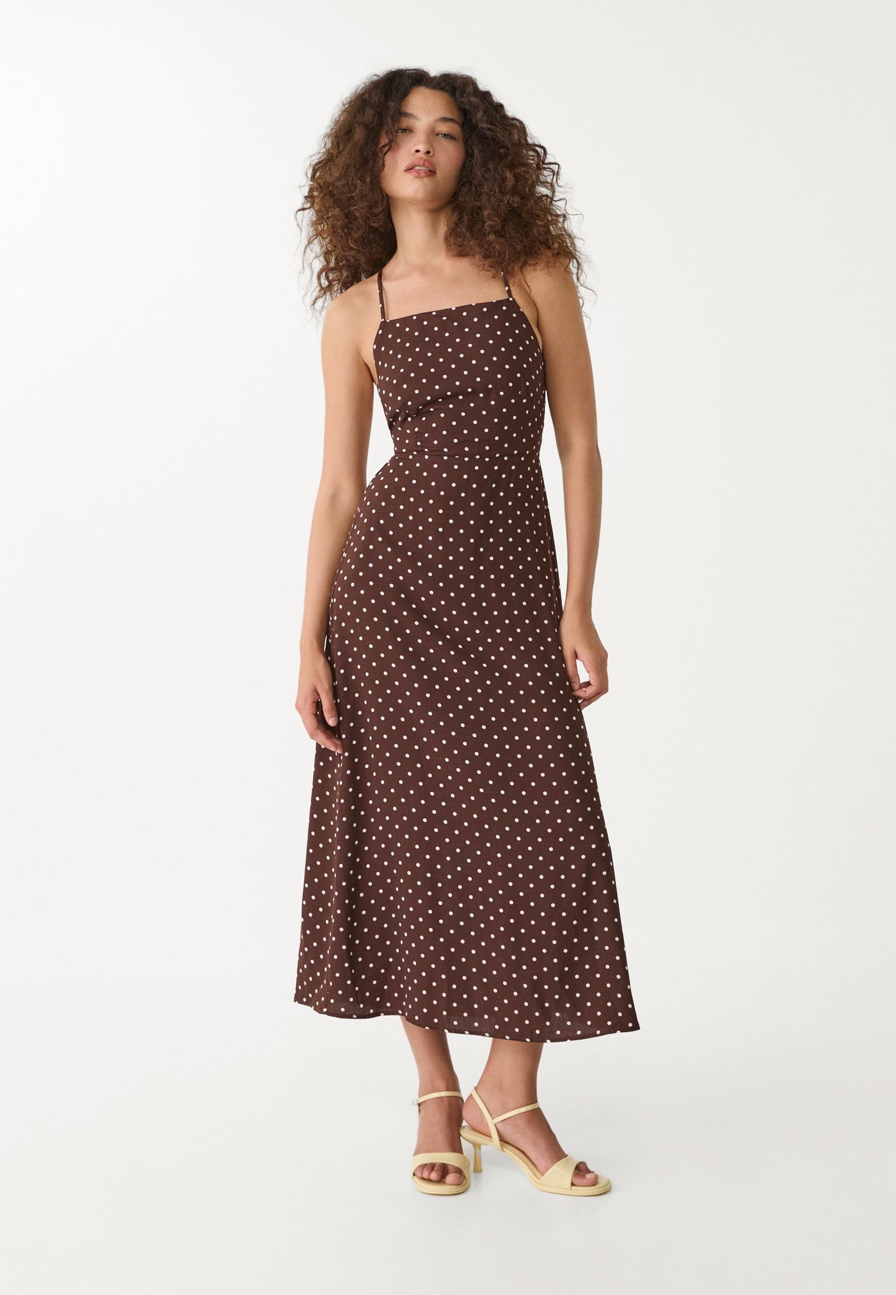 Mono Vestido Largo Lunares Stradivarius Stradivarius Mono Lunares