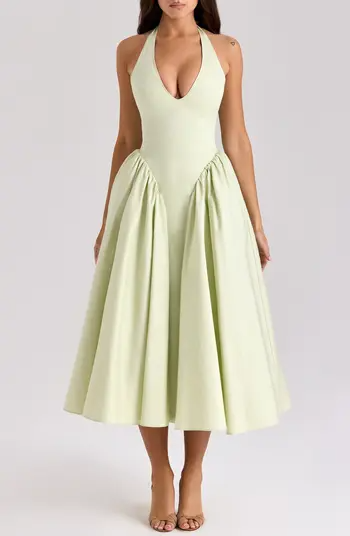 paige green dress Paige Maxi Dress
