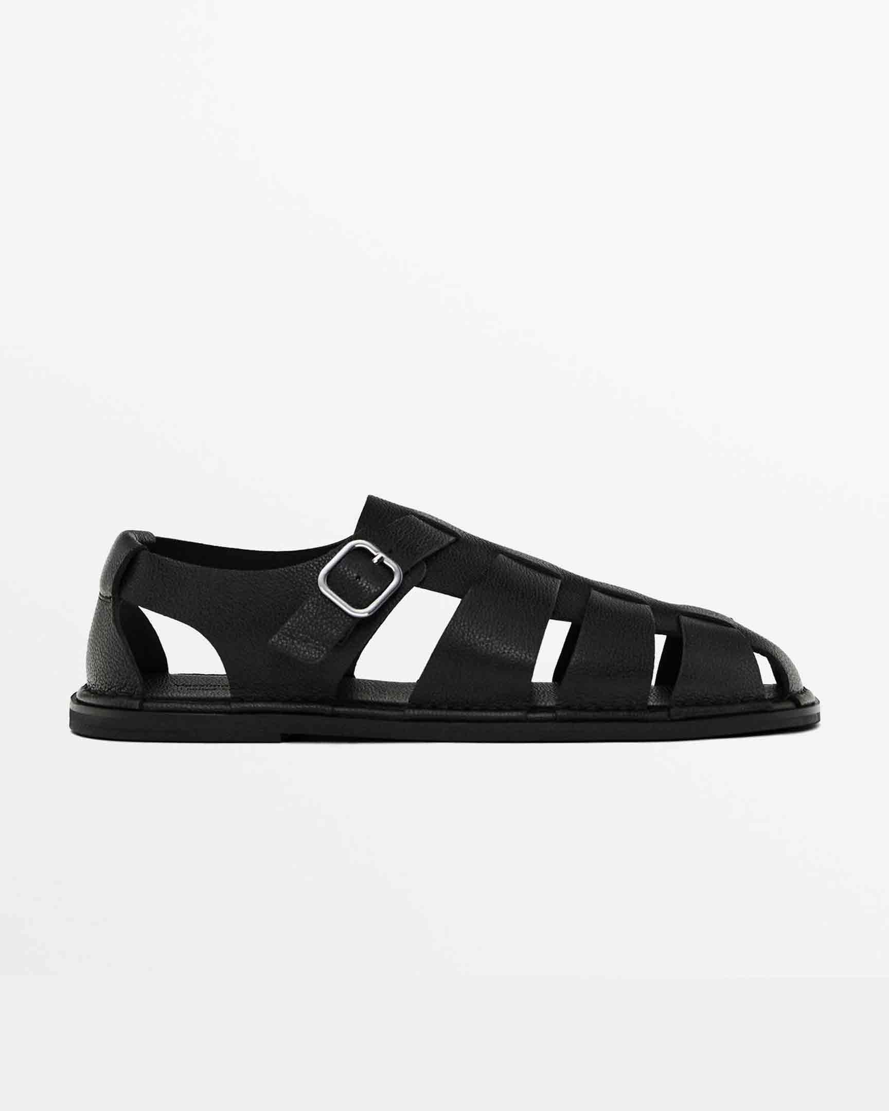 Sandalias Cangrejeras Sandalias Hombre De Piel Cangrejeras Piel