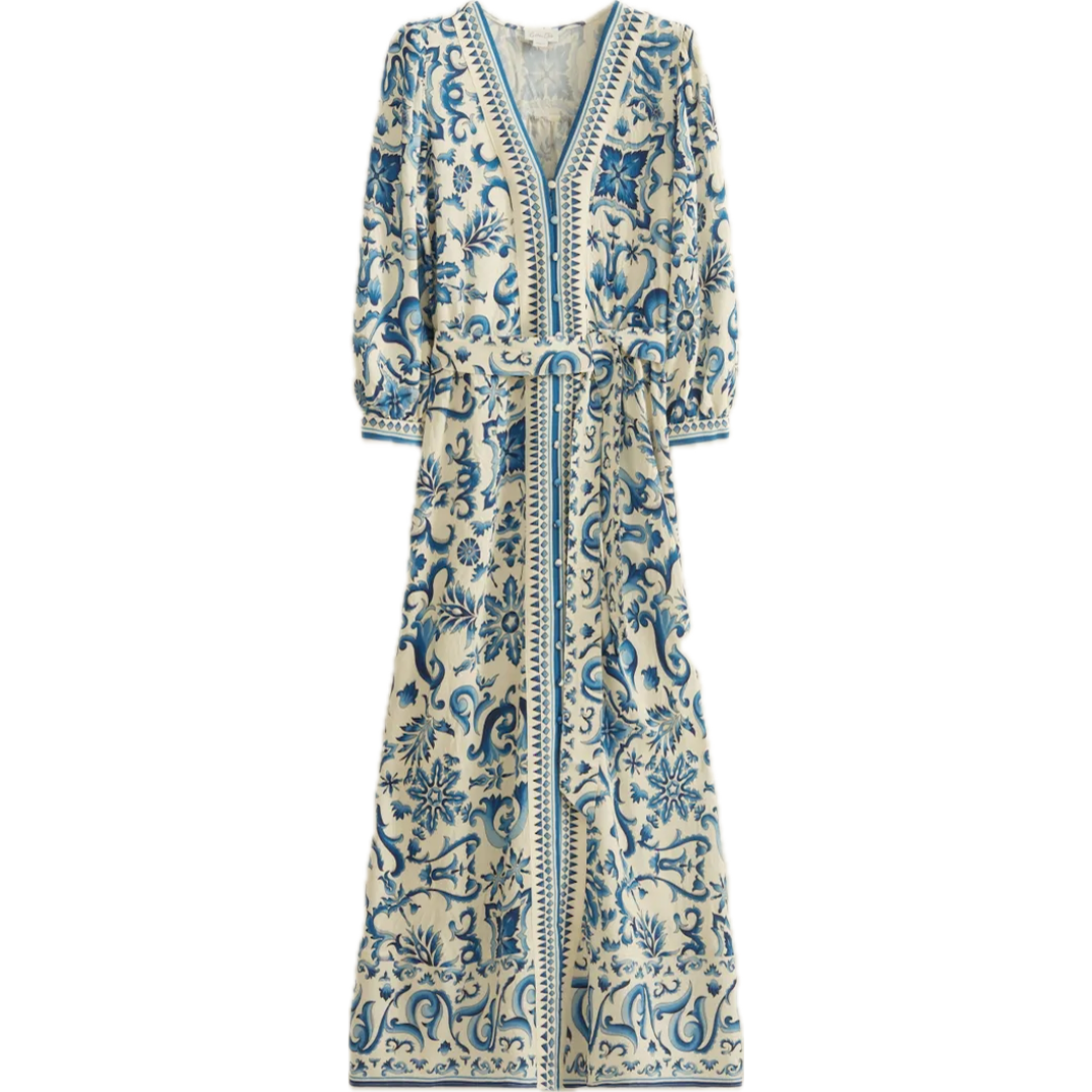 sachin and babi light blue dress COTTON MAXI DRESS main image 0