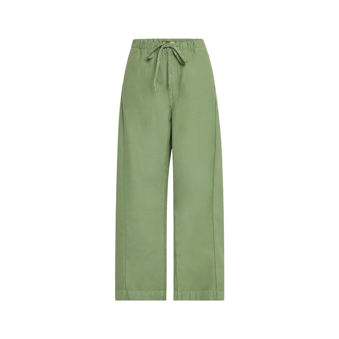 【新品】GREEN CLOTHING PANTS PISTACHO 最安値❗️ ZARA NEW WOMAN FW 2023 HIGH-WAIST FLOWING WIDE-LEG TROUSERS