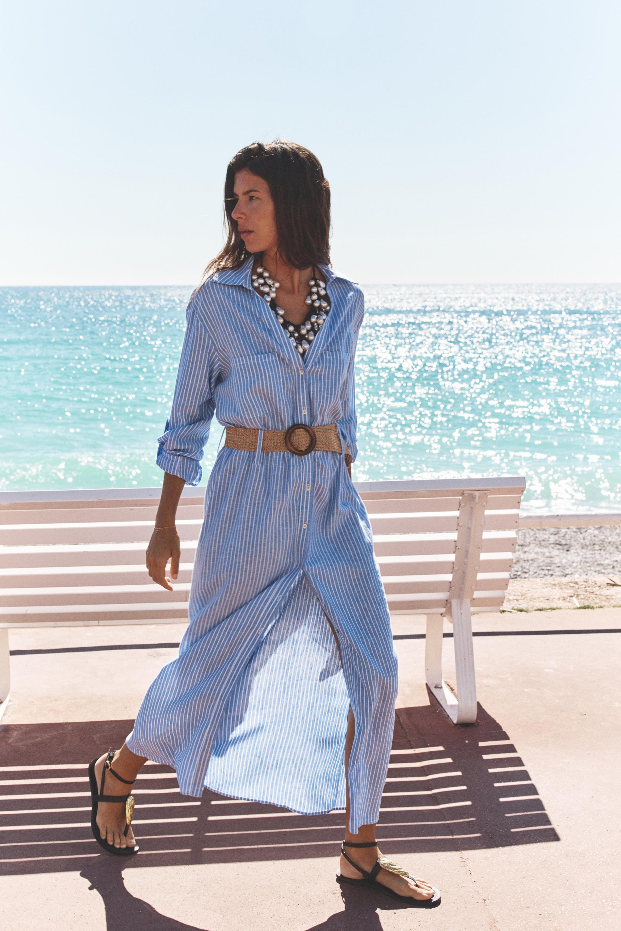 Abito Zara Top In Maglia Uncinetto Zara Uncinetto Maglia A Fiori